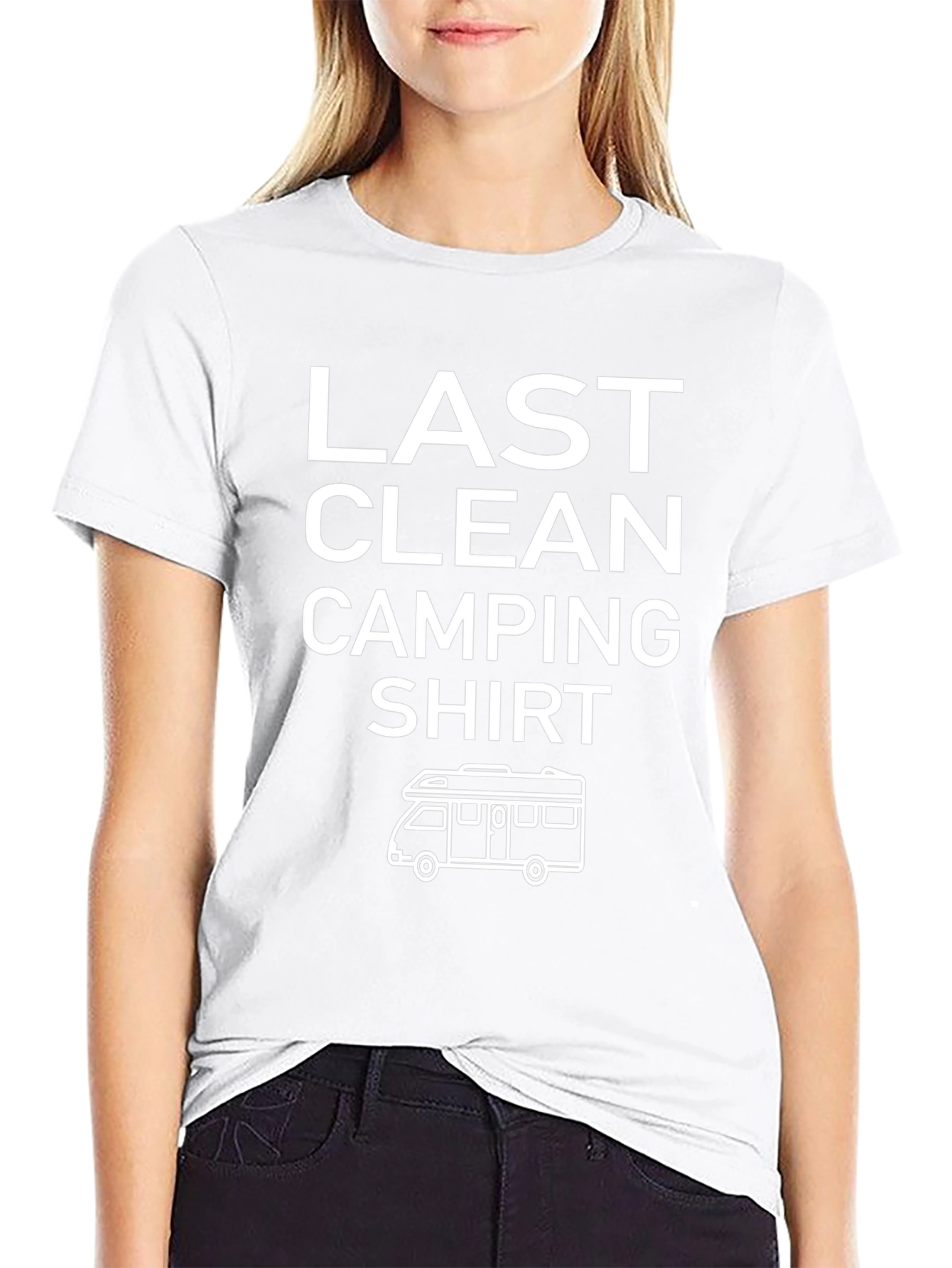 Last Clean Camping Shirt - RV Design Tee
