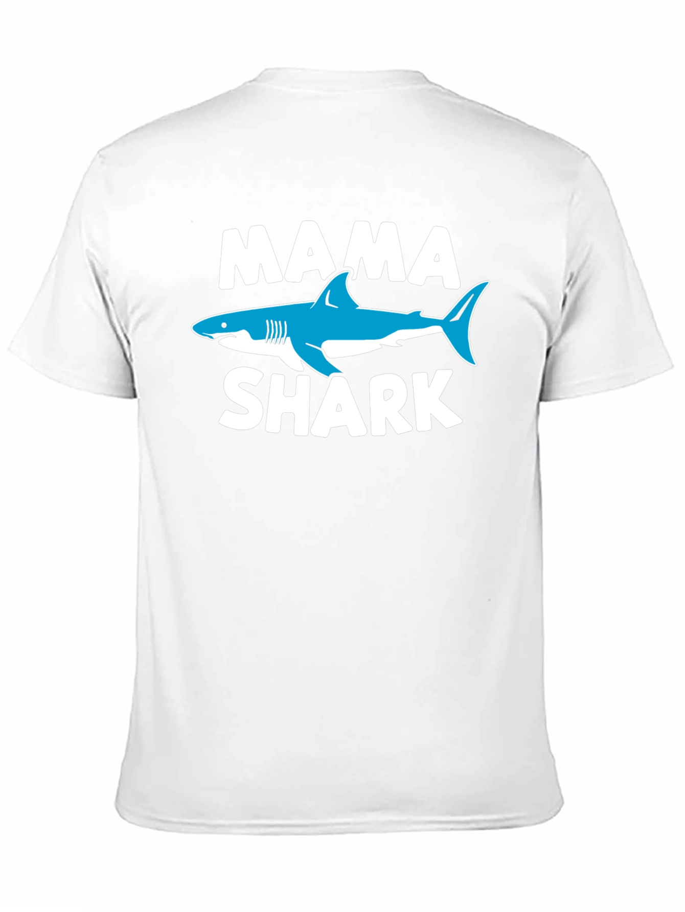 Mama Shark Graphic Tee - Black