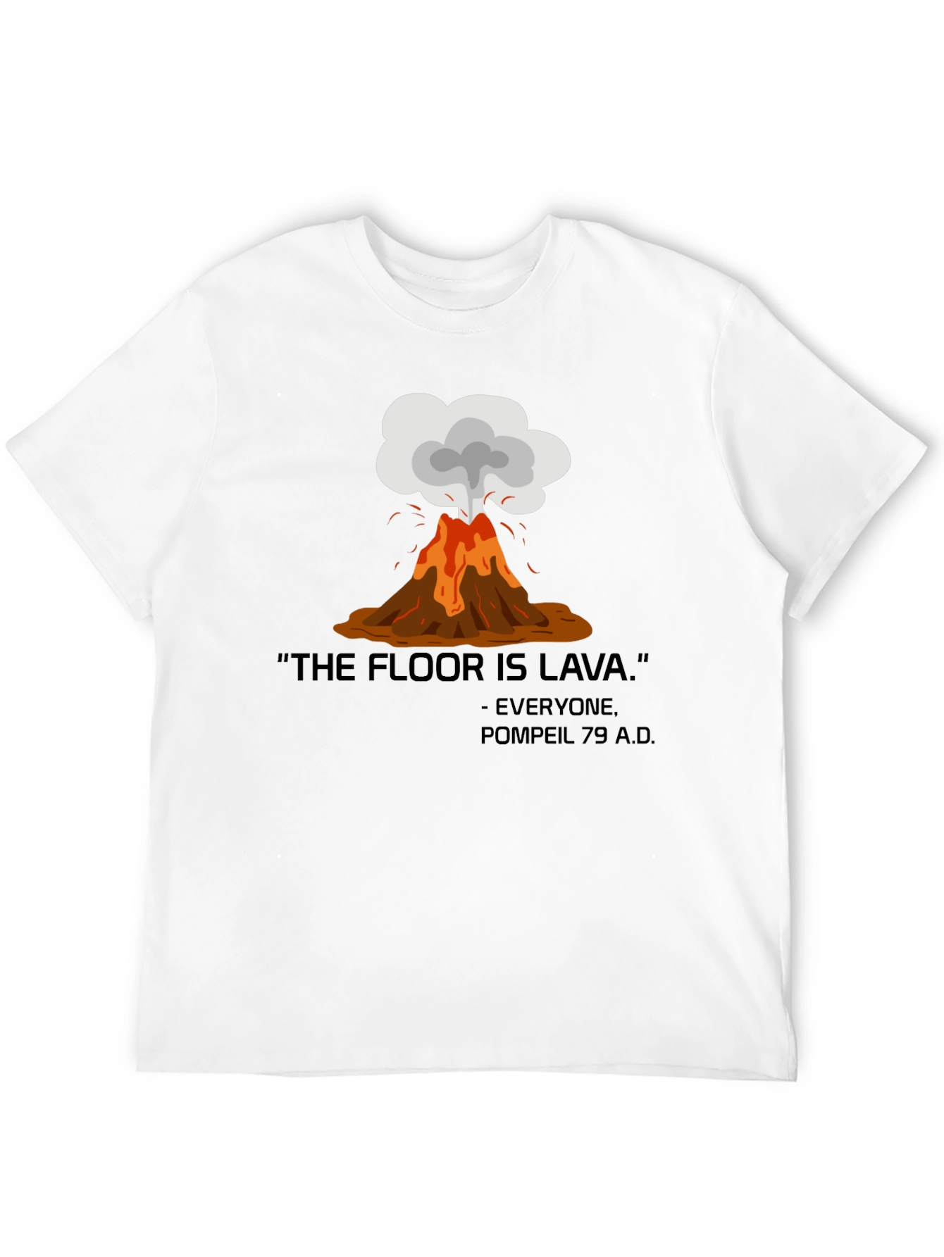 The Floor is Lava Graphic Tee
