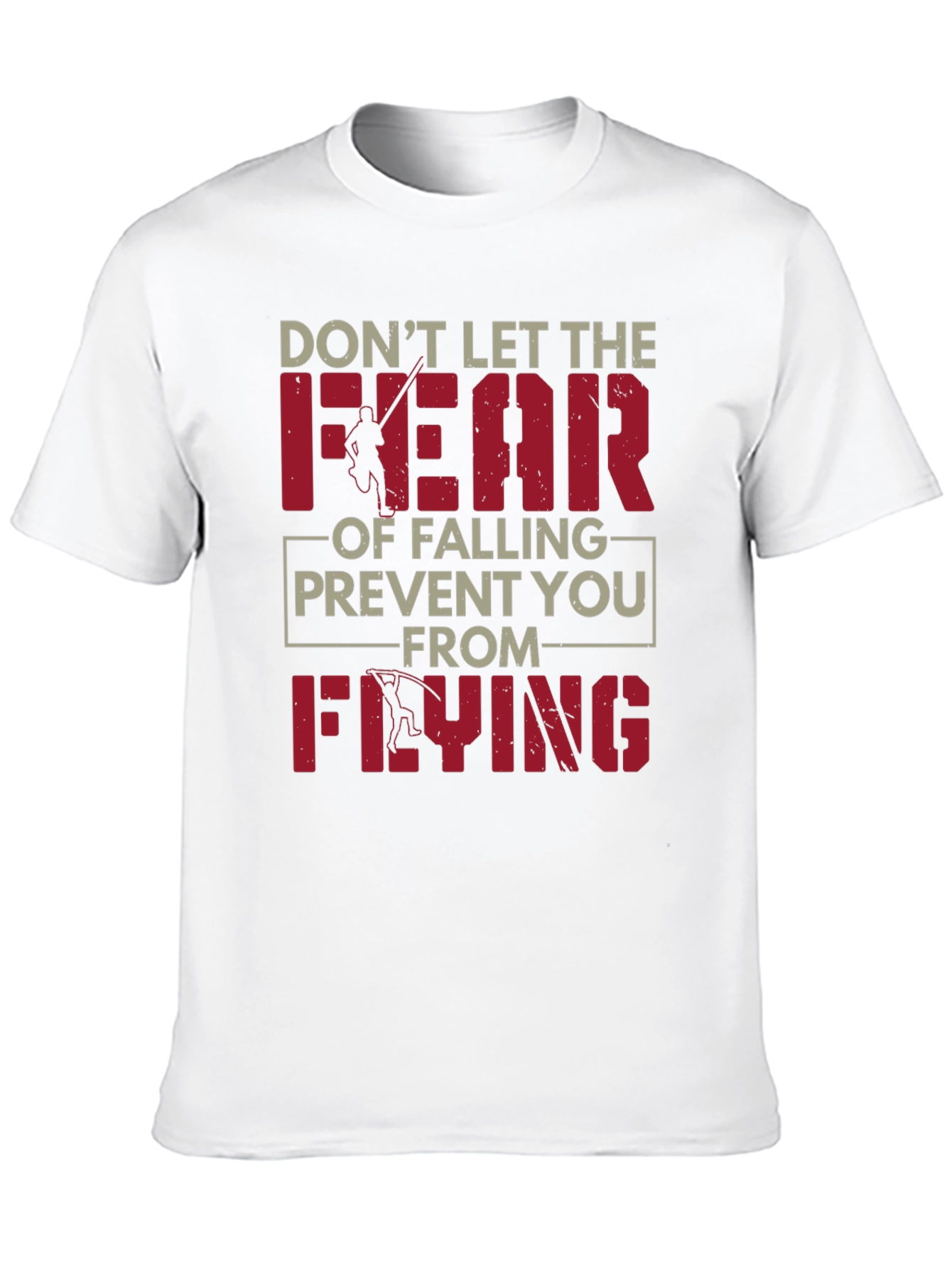 Fear of Falling Flying Black Graphic Tee
