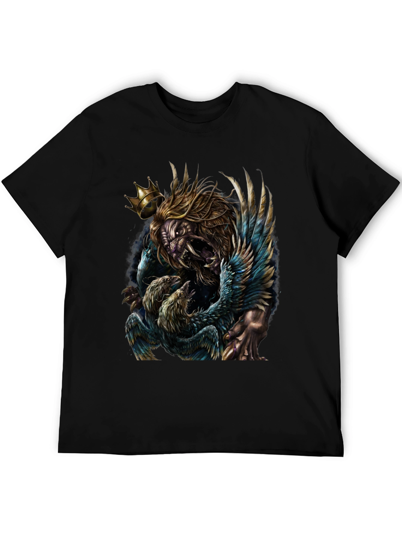 Lion King Graphic Tee - Unique Animal Design