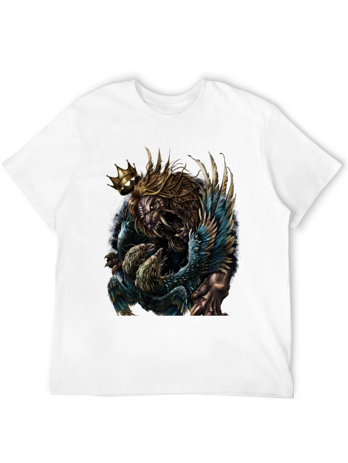 Lion King Graphic Tee - Unique Animal Design