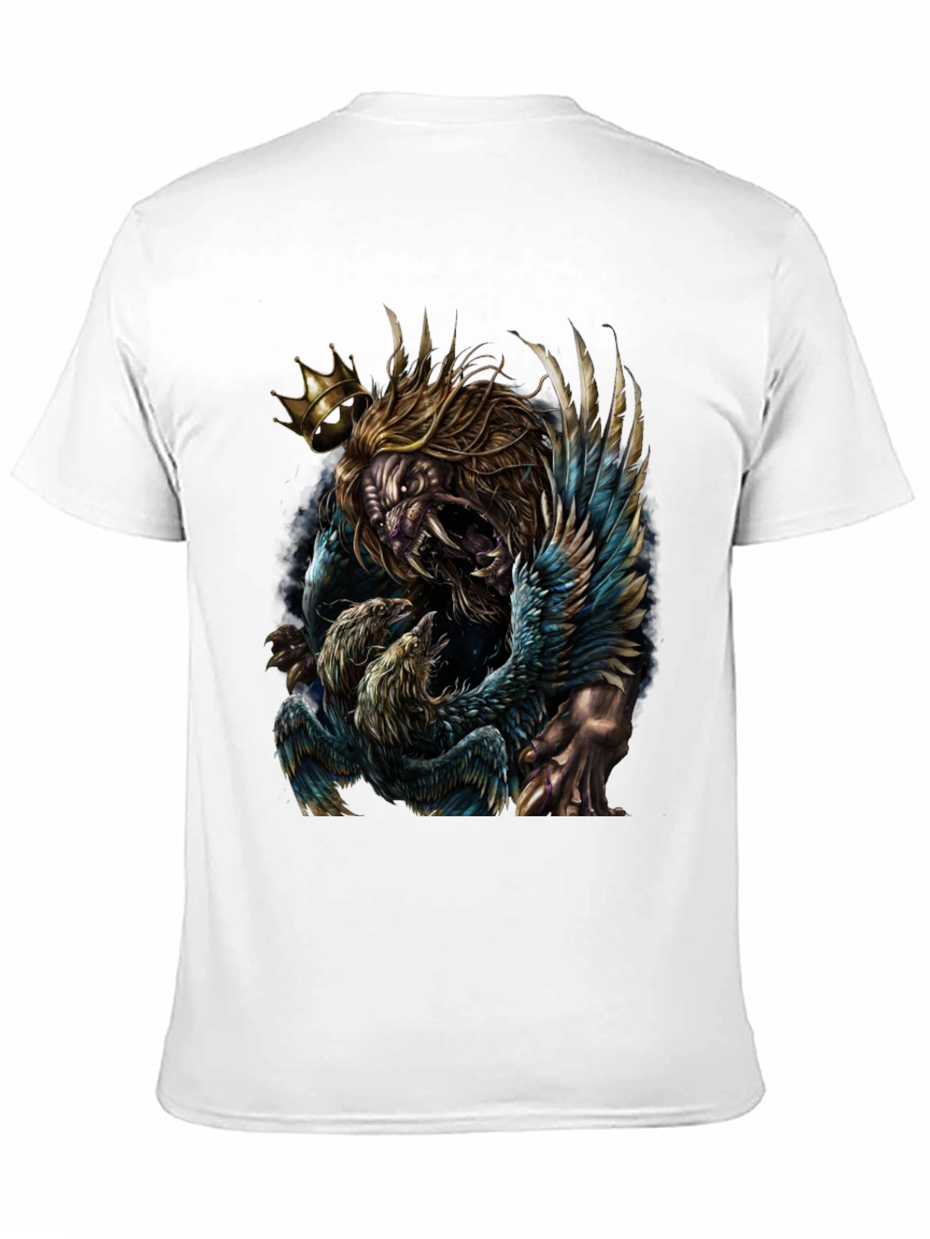 Lion King Graphic Tee - Unique Animal Design