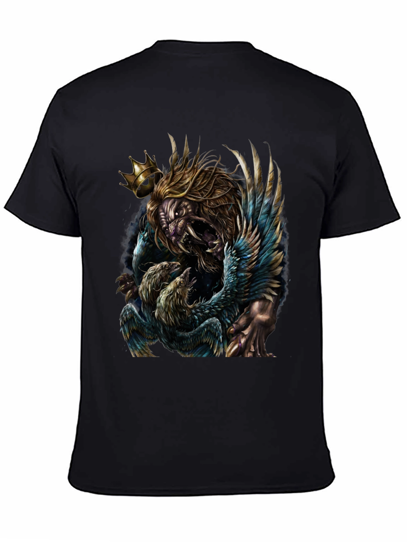 Lion King Graphic Tee - Unique Animal Design