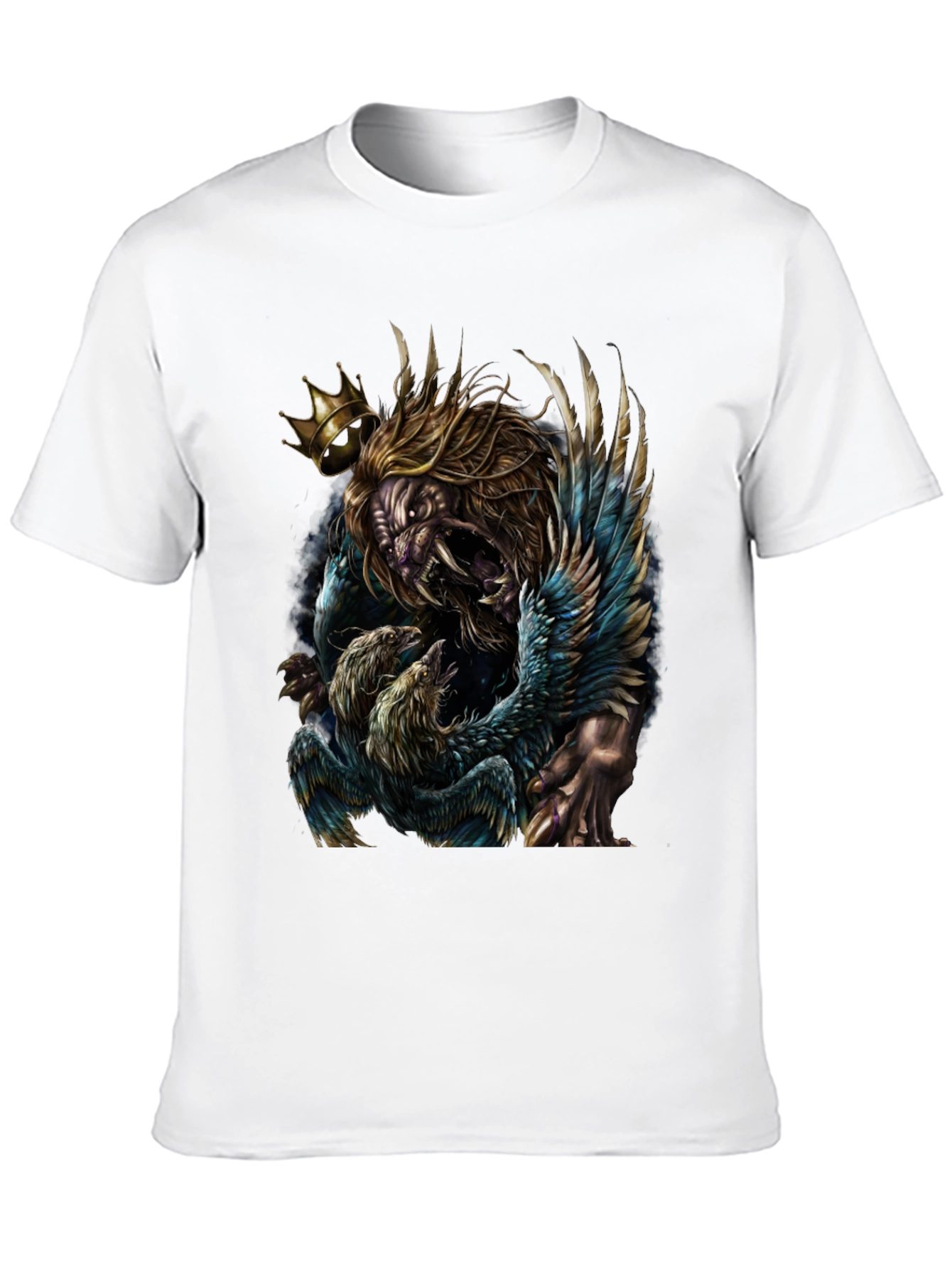 Lion King Graphic Tee - Unique Animal Design