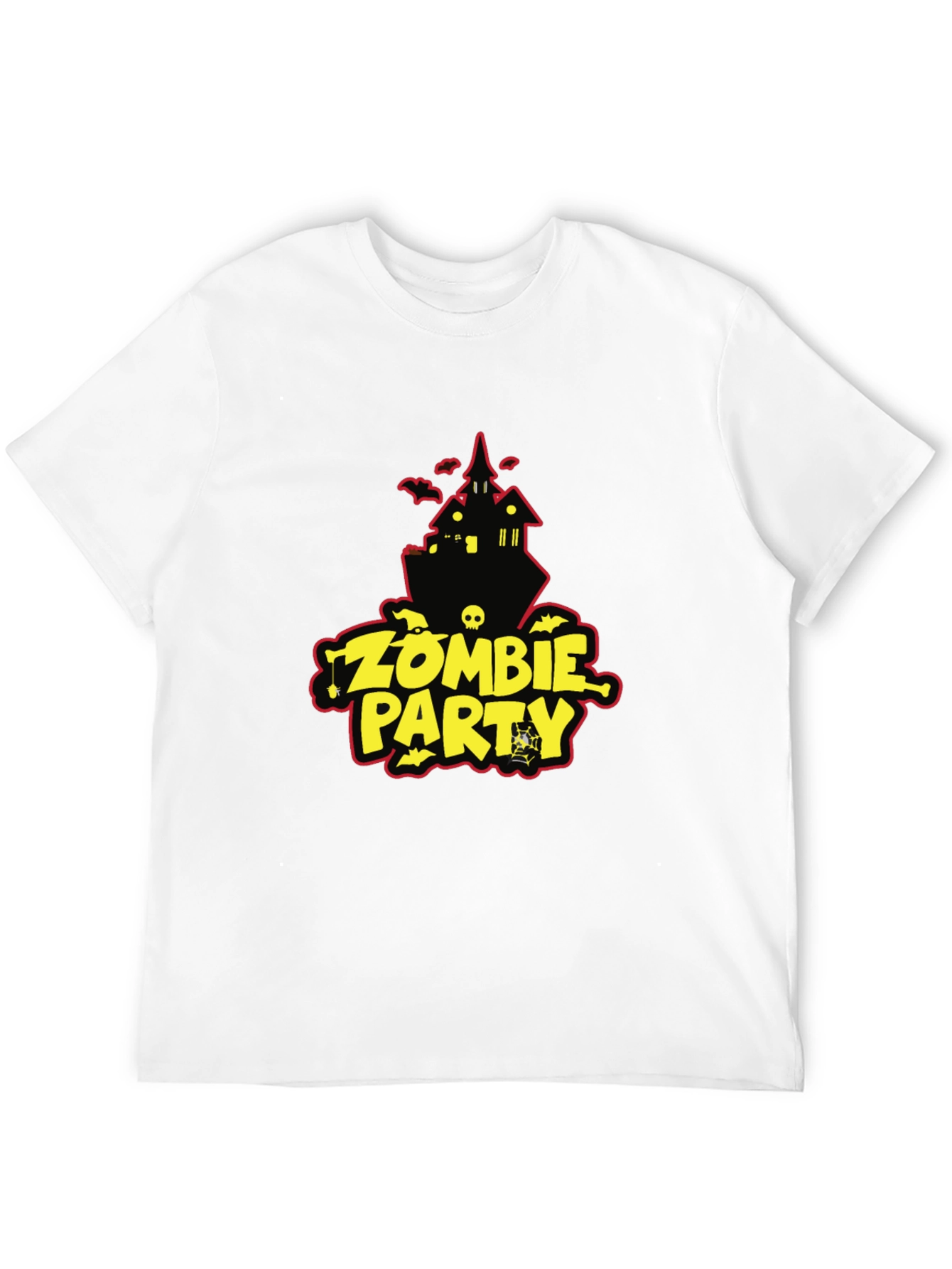 Zombie Party Black T-Shirt