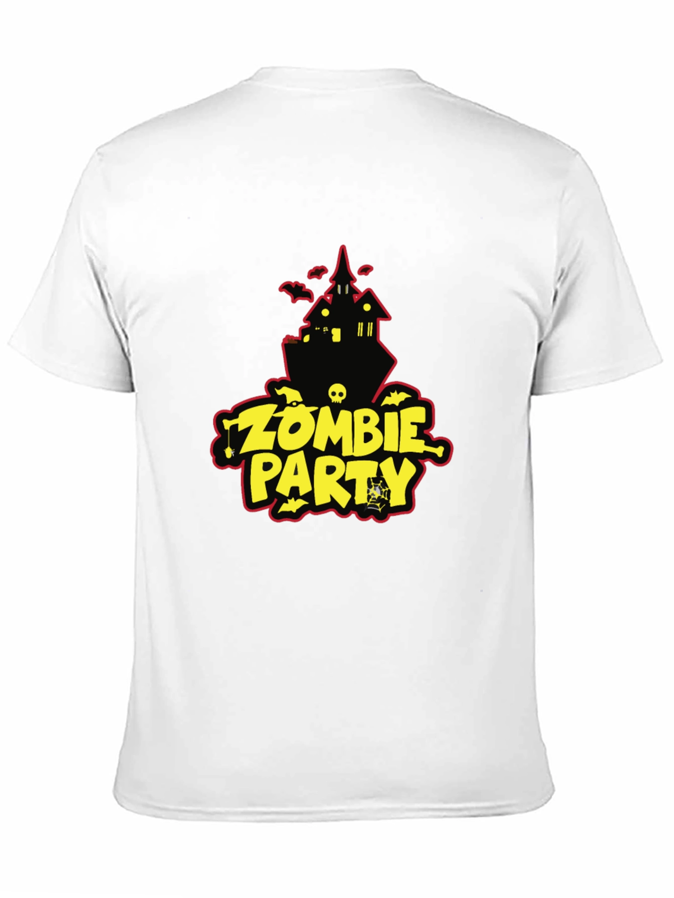 Zombie Party Black T-Shirt