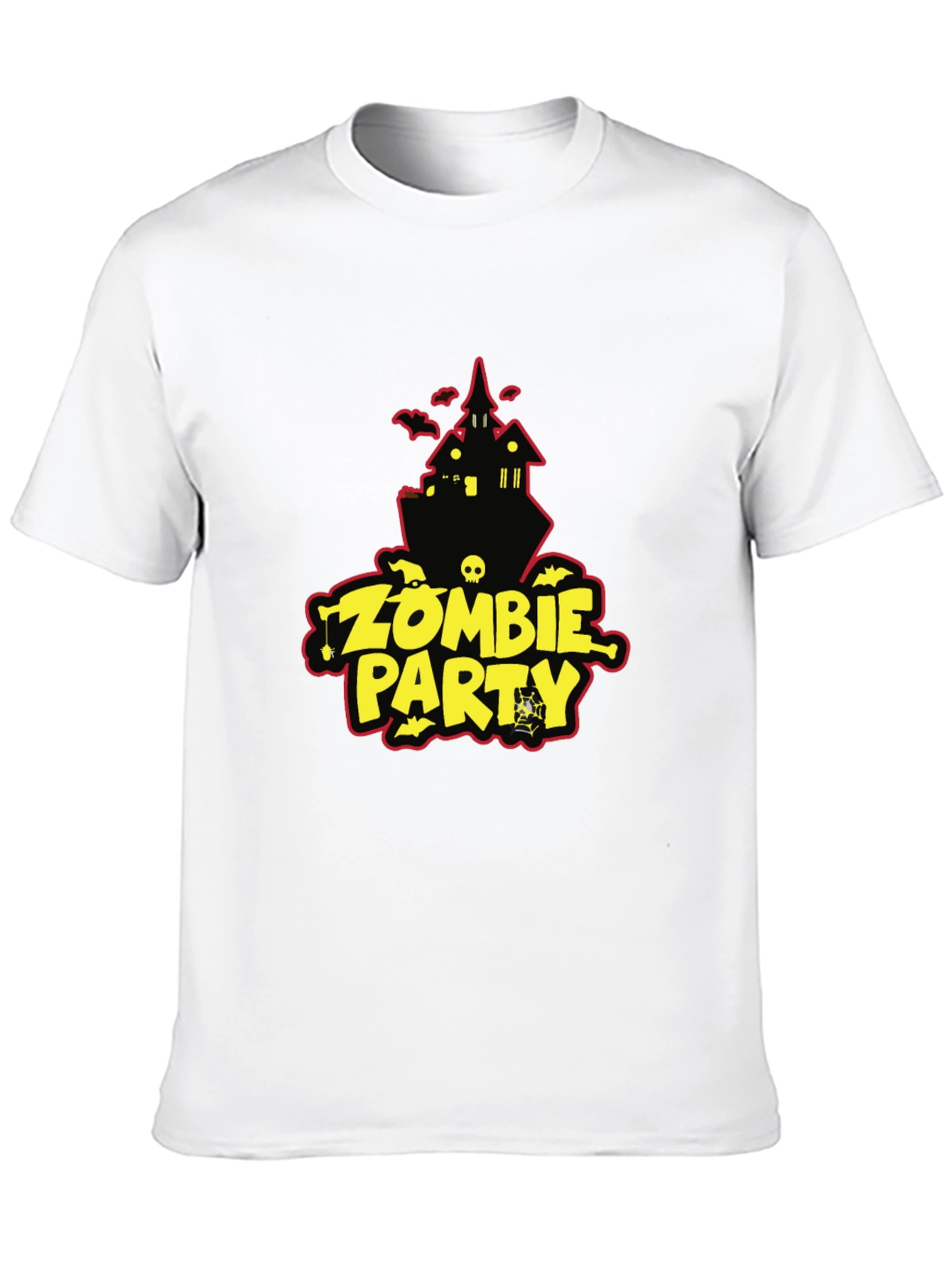 Zombie Party Black T-Shirt