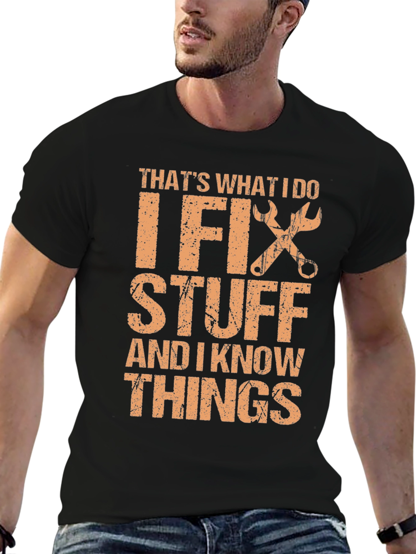I Fix Stuff T-Shirt - Funny Mechanic Tee