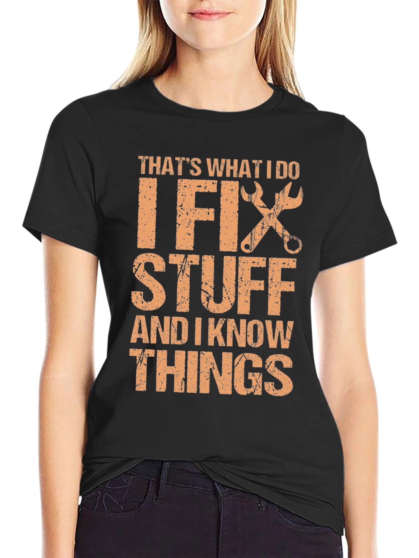I Fix Stuff T-Shirt - Funny Mechanic Tee