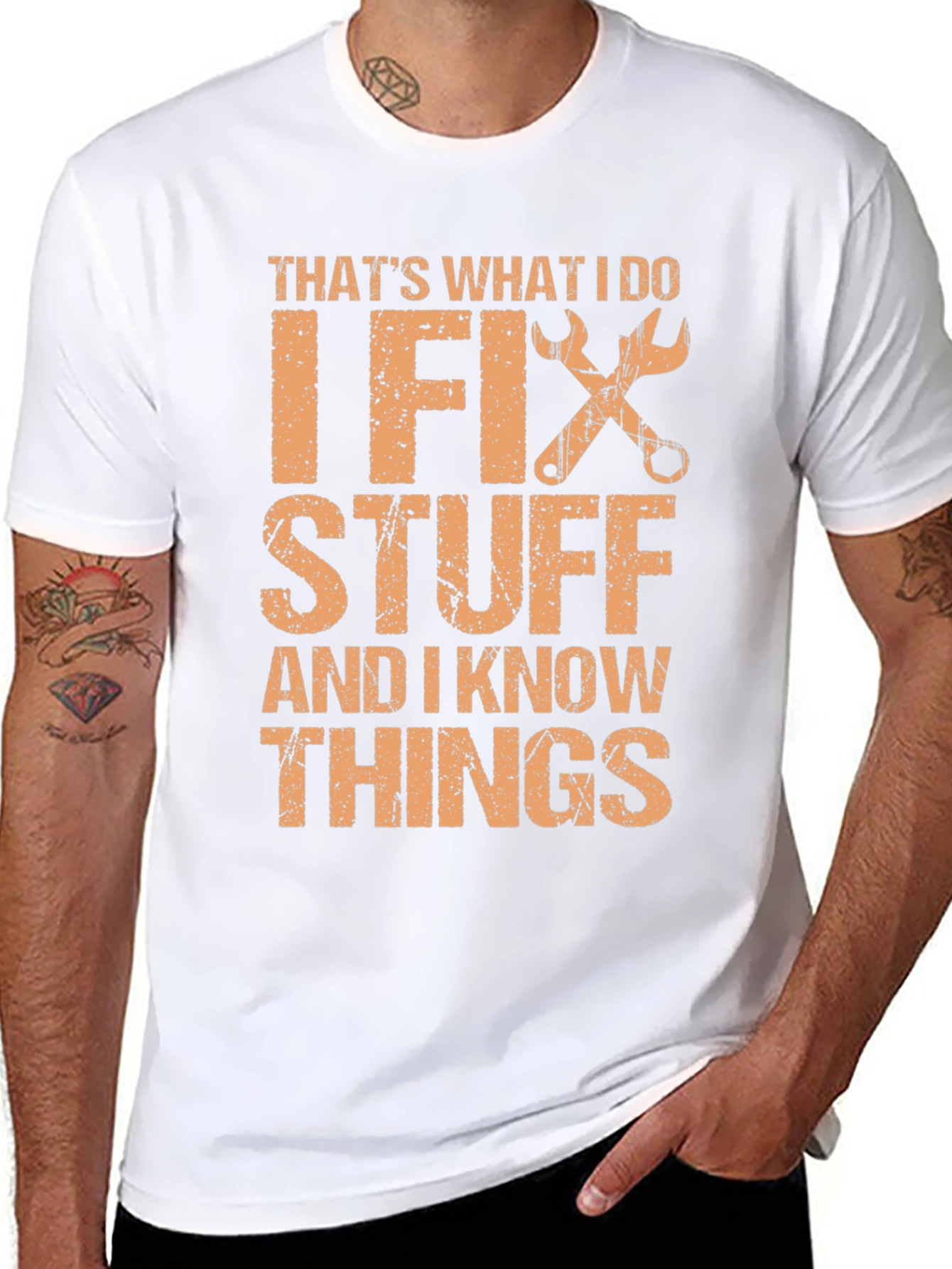 I Fix Stuff T-Shirt - Funny Mechanic Tee