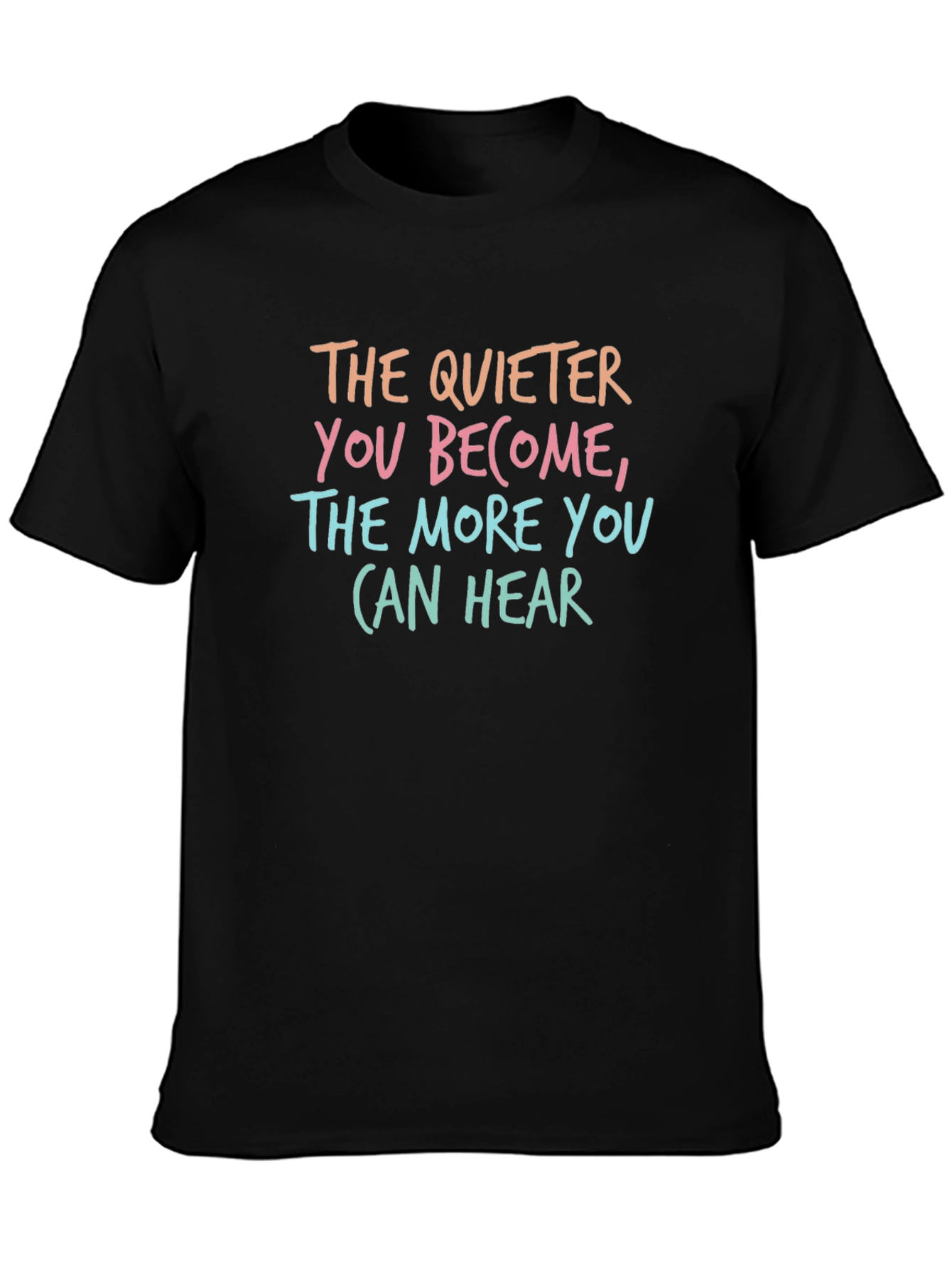 Quiet Mind T-Shirt - Inspirational Graphic Tee