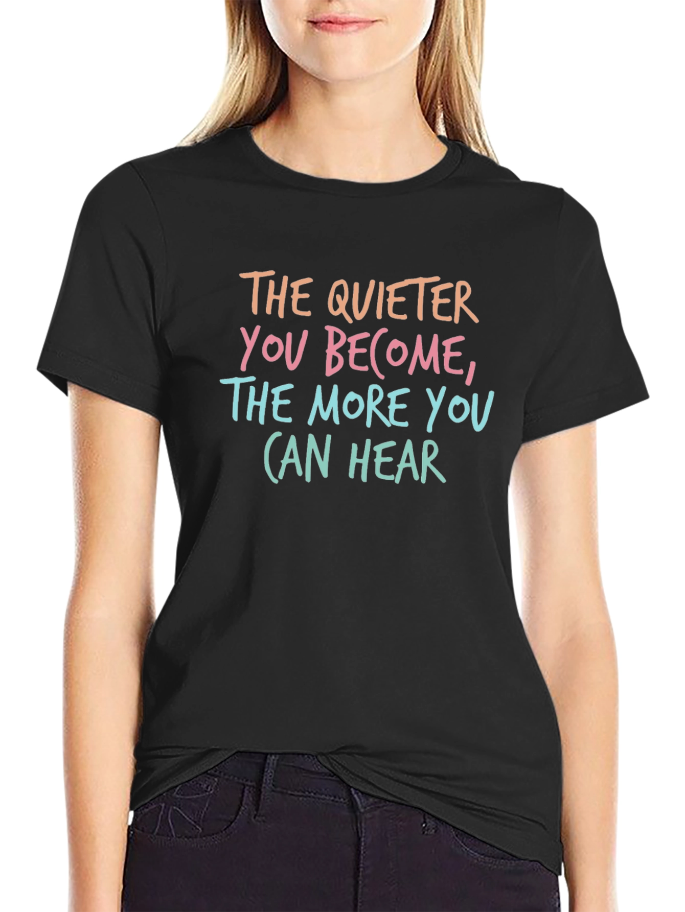 Quiet Mind T-Shirt - Inspirational Graphic Tee