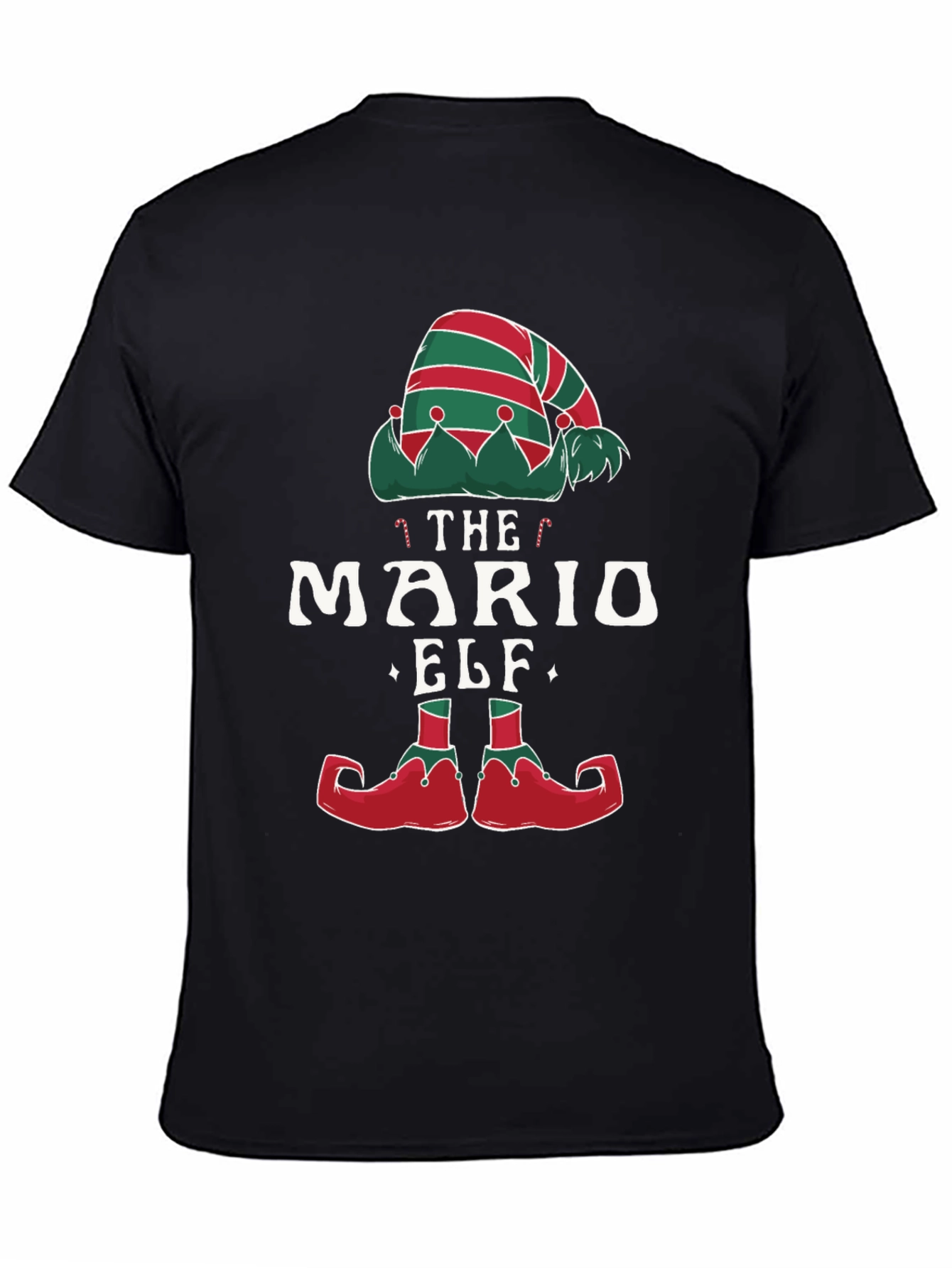 Mario Elf T-Shirt - Christmas Holiday Tee