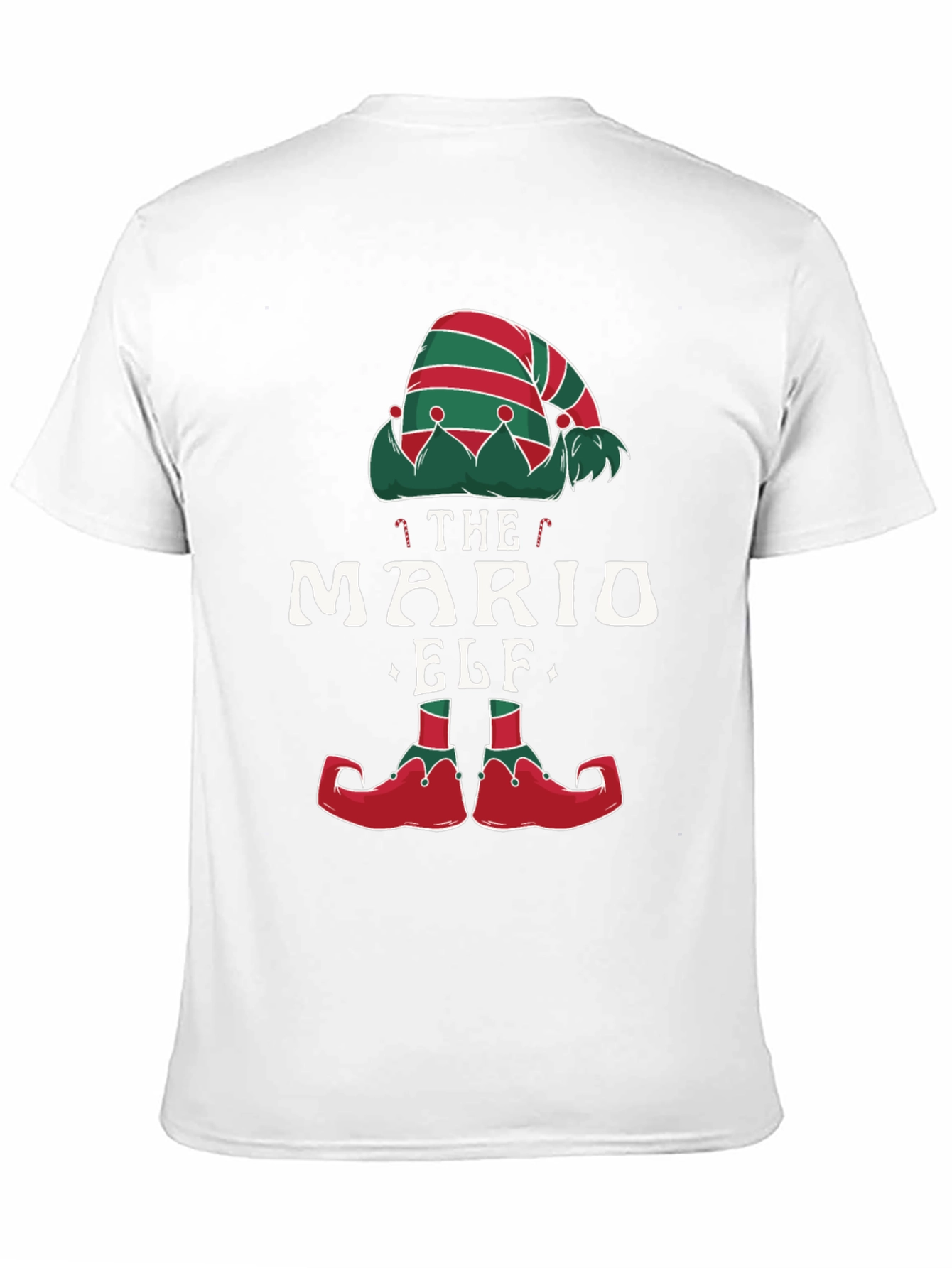 Mario Elf T-Shirt - Christmas Holiday Tee