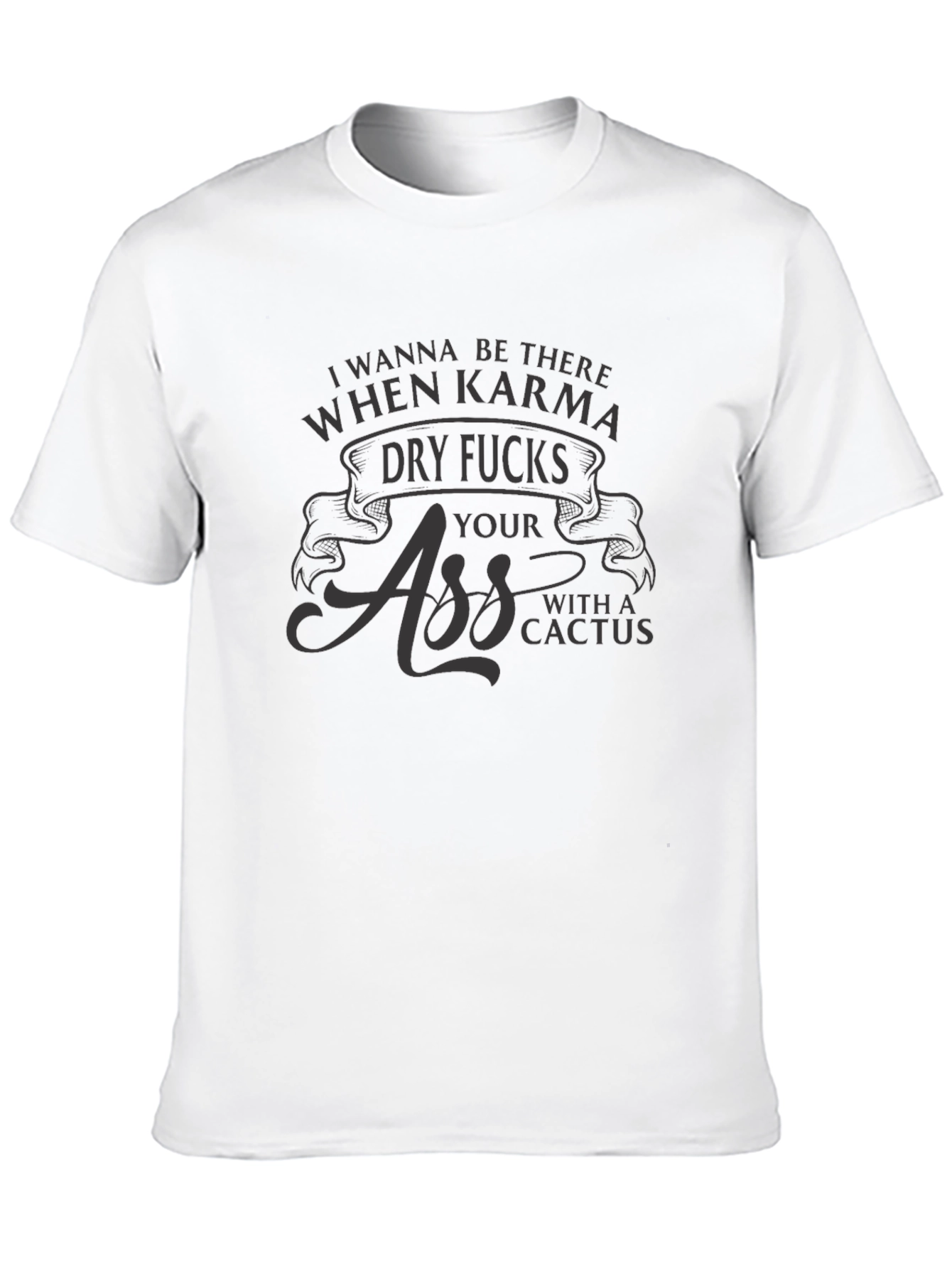 Karma Cactus T-Shirt - Graphic Tee