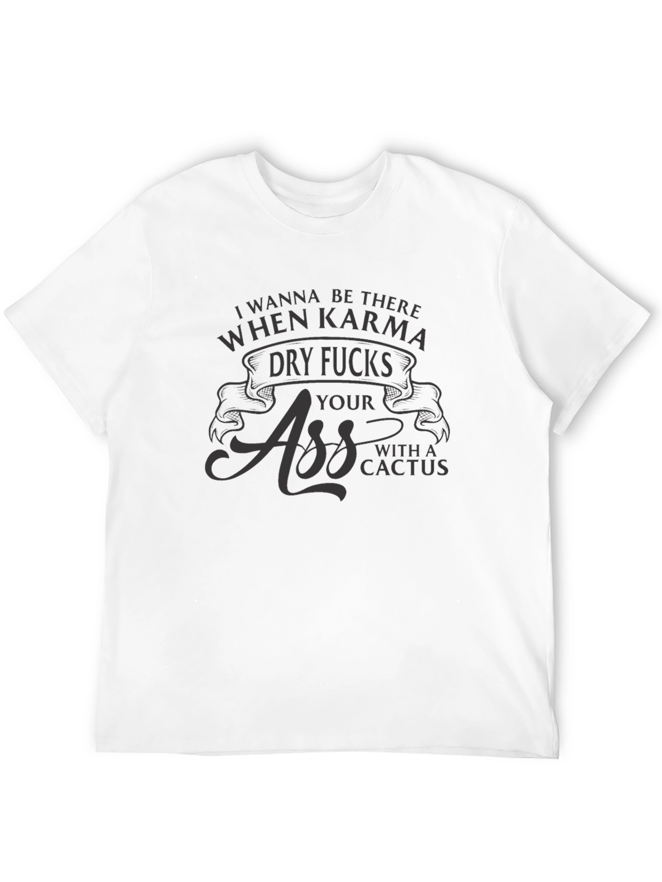 Karma Cactus T-Shirt - Graphic Tee