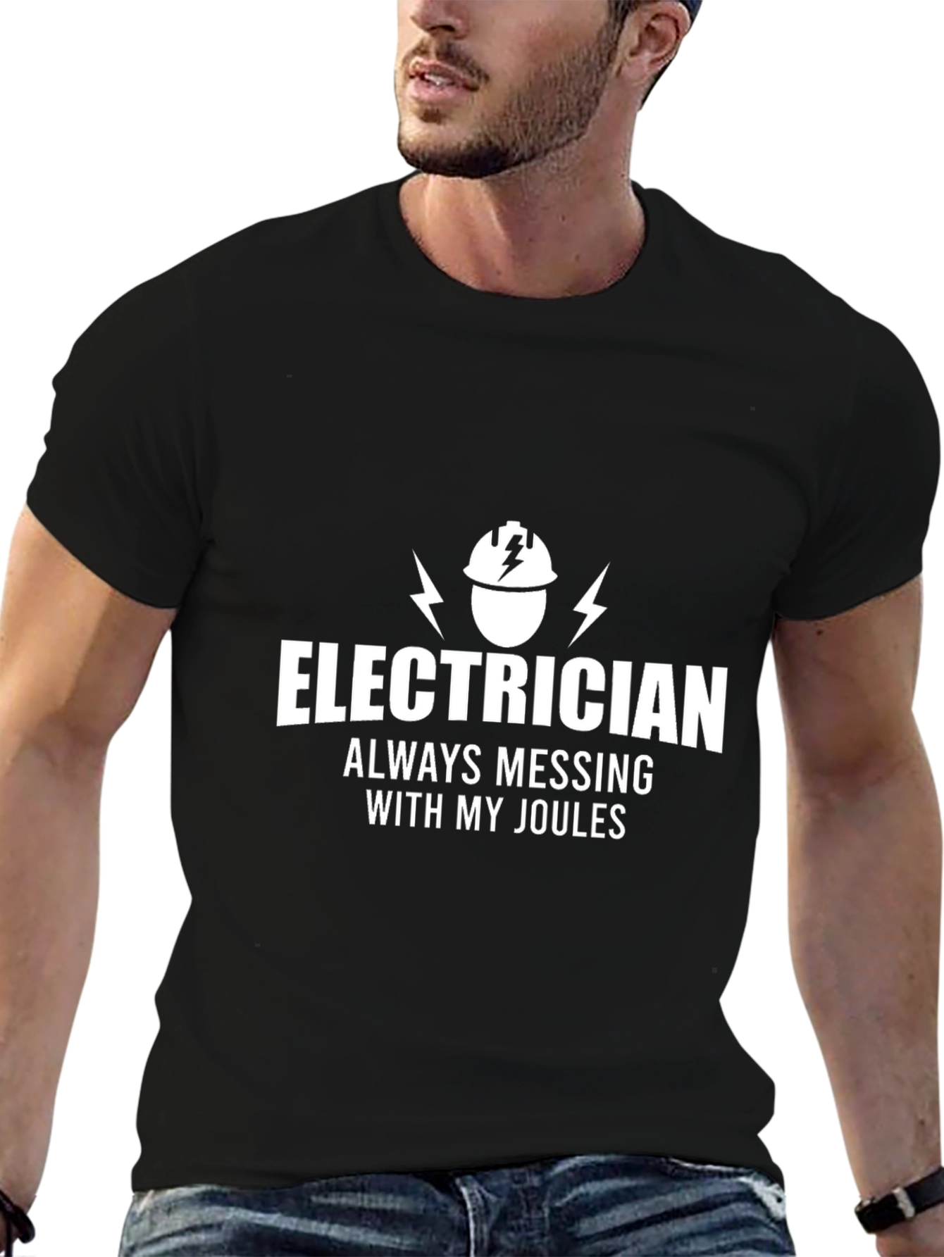 Electrician Joules Humor Graphic T-Shirt