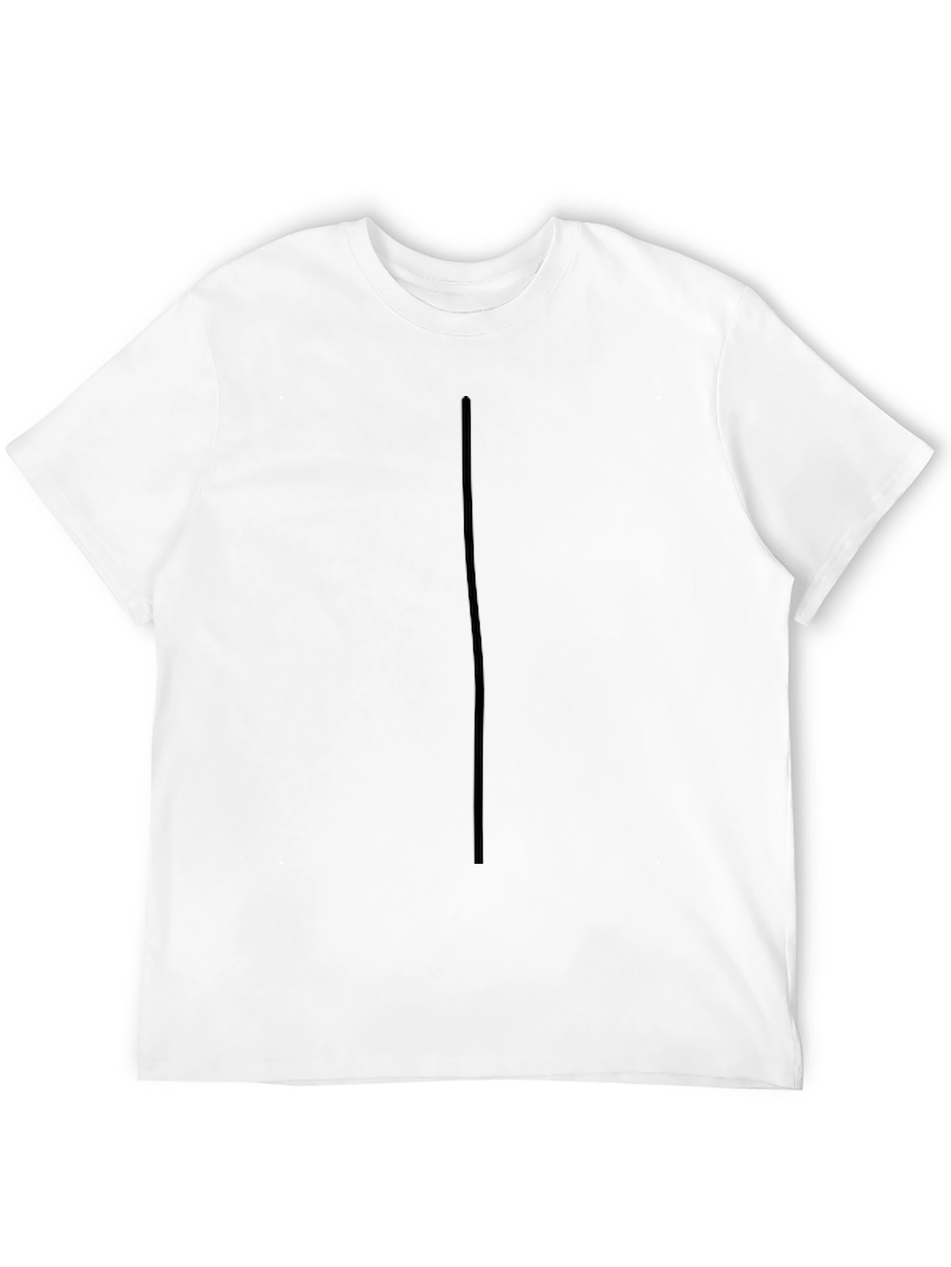 Mens Black Crew Neck Short Sleeve T-Shirt