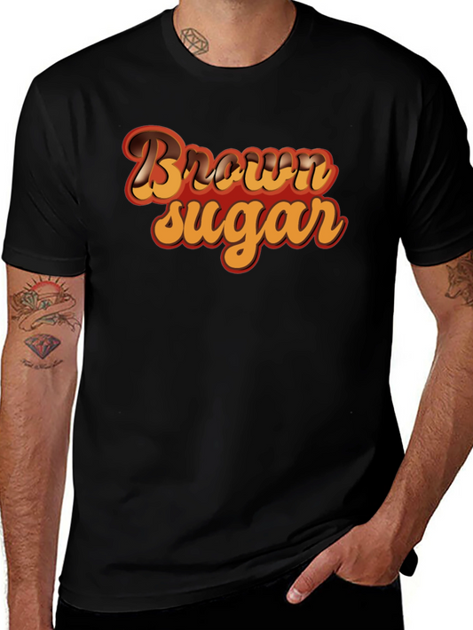 Brown Sugar Retro Style Graphic Tee