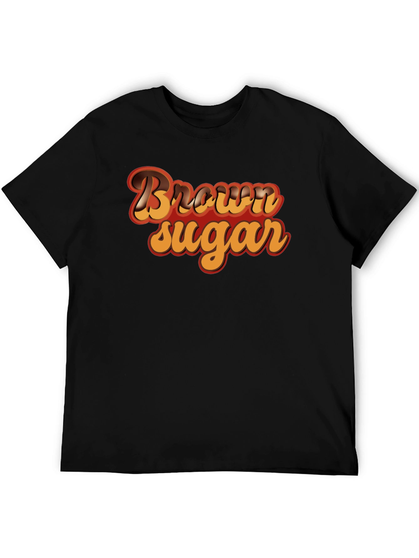 Brown Sugar Retro Style Graphic Tee