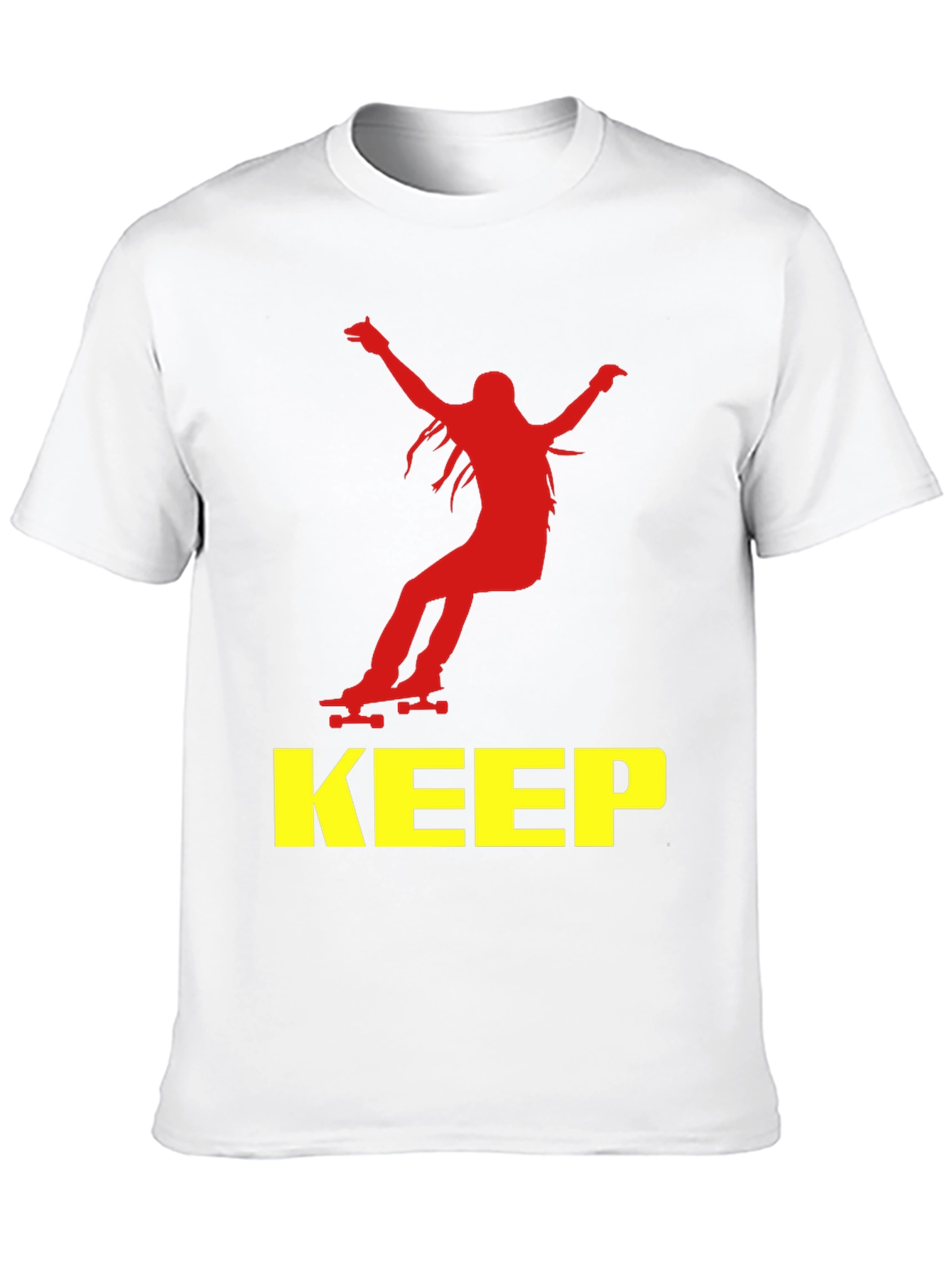 Skateboarding T-Shirt - Keep Shredding!
