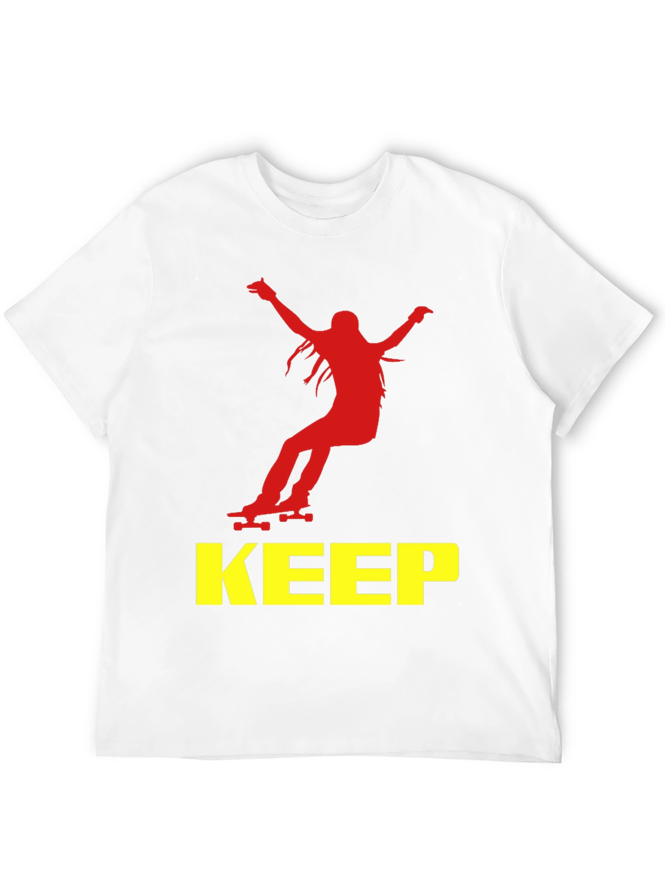 Skateboarding T-Shirt - Keep Shredding!