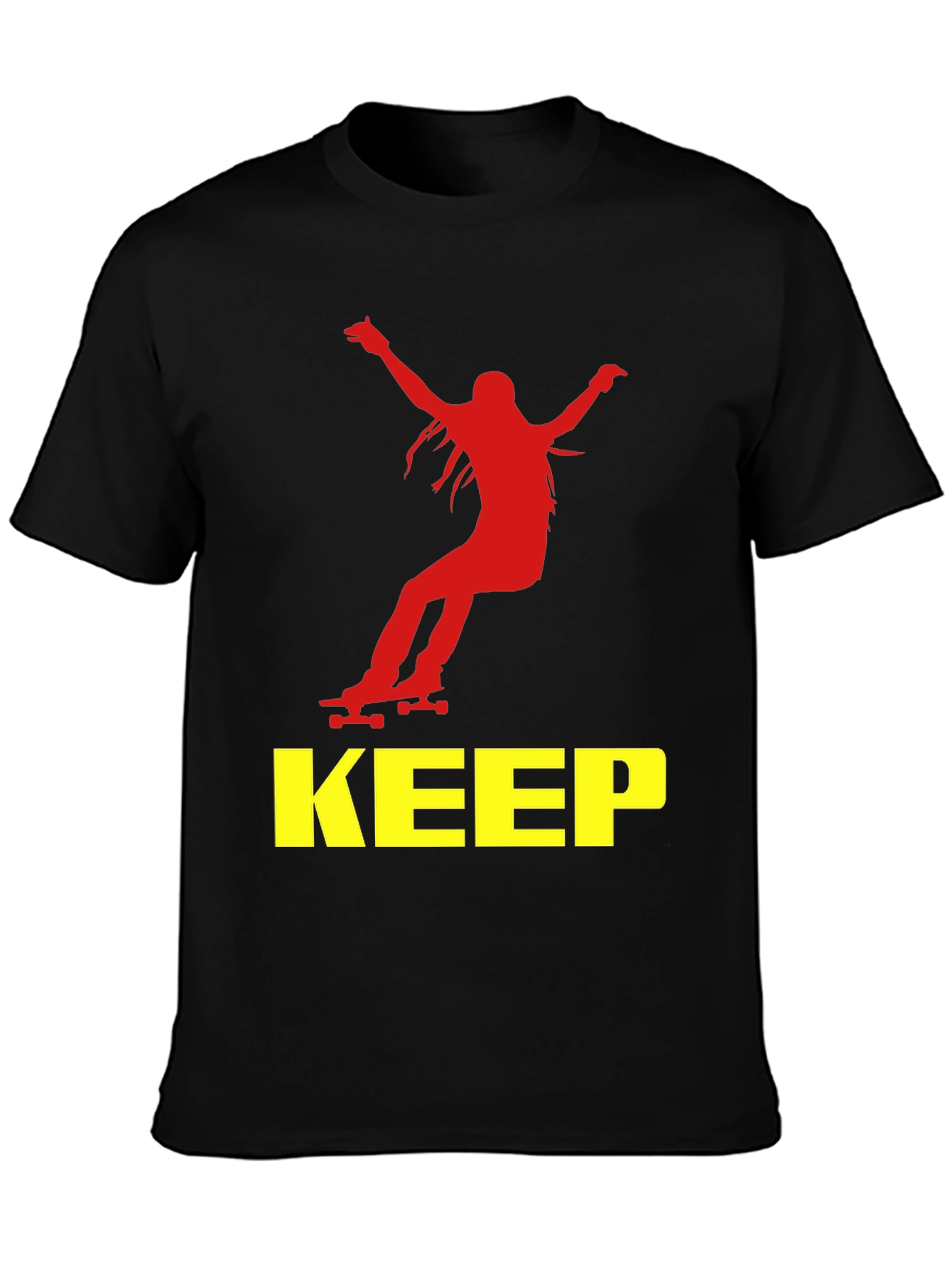 Skateboarding T-Shirt - Keep Shredding!