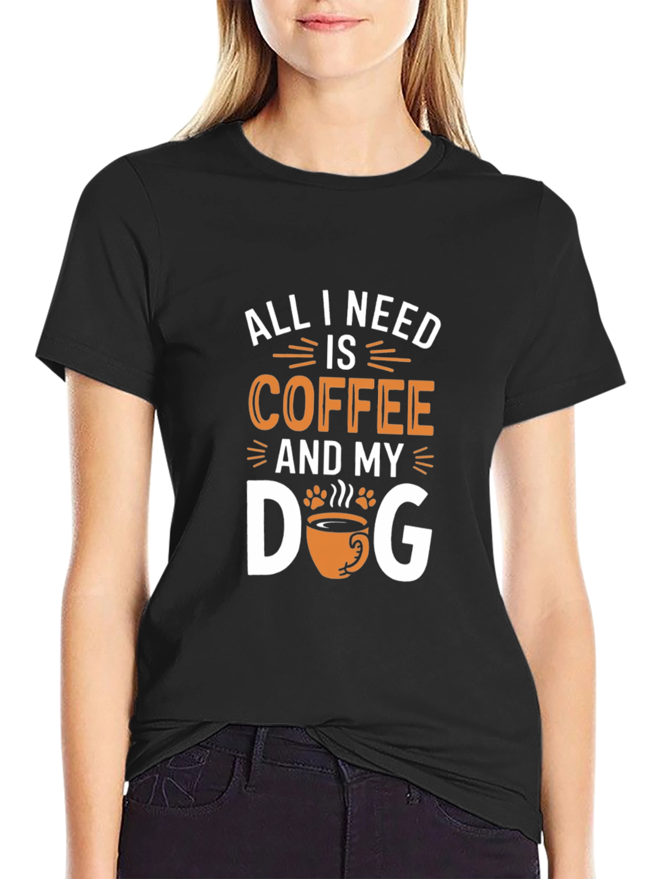 Coffee and Dog Lover T-Shirt