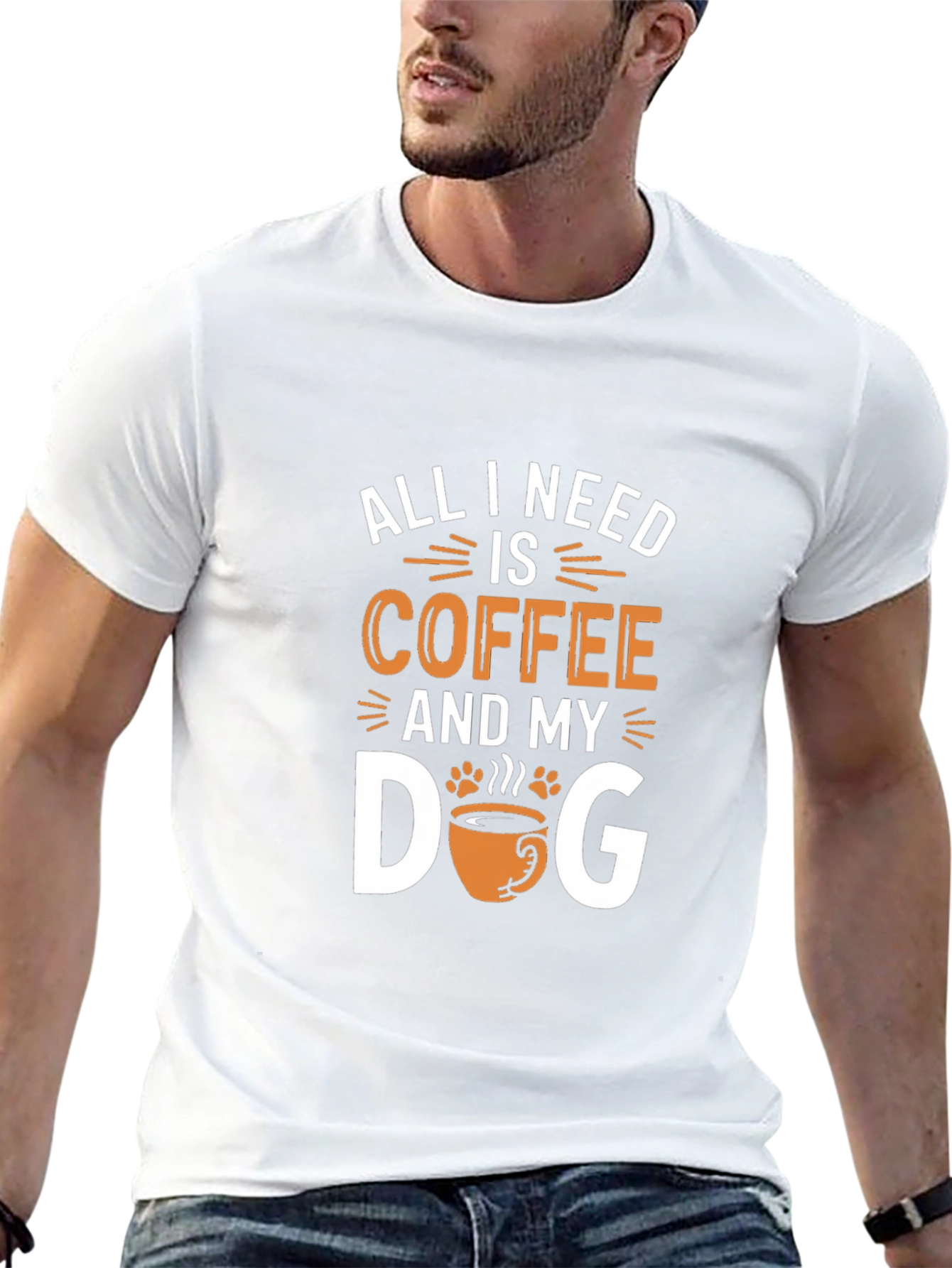 Coffee and Dog Lover T-Shirt