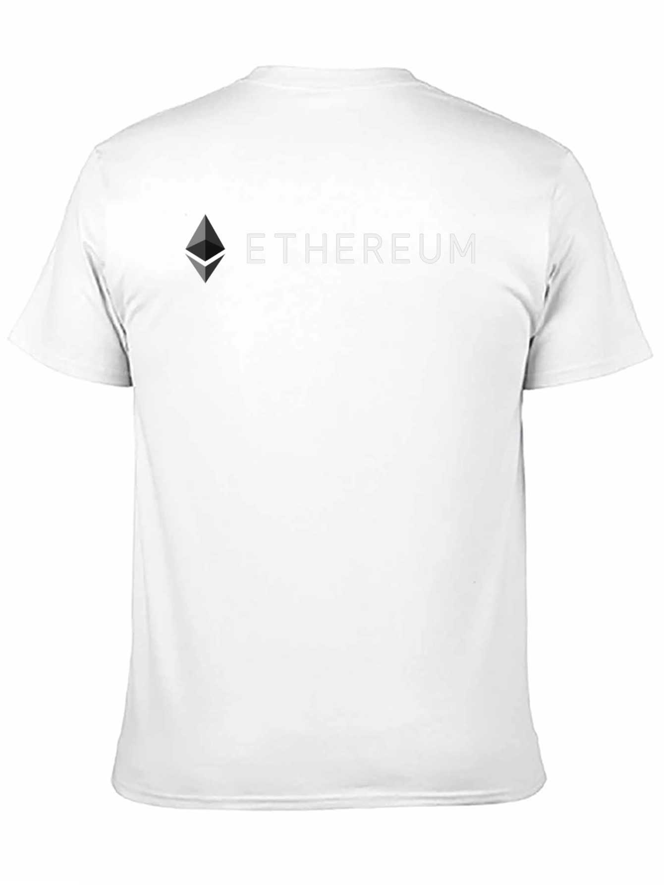 Ethereum Logo Black T-Shirt - Crypto Fashion