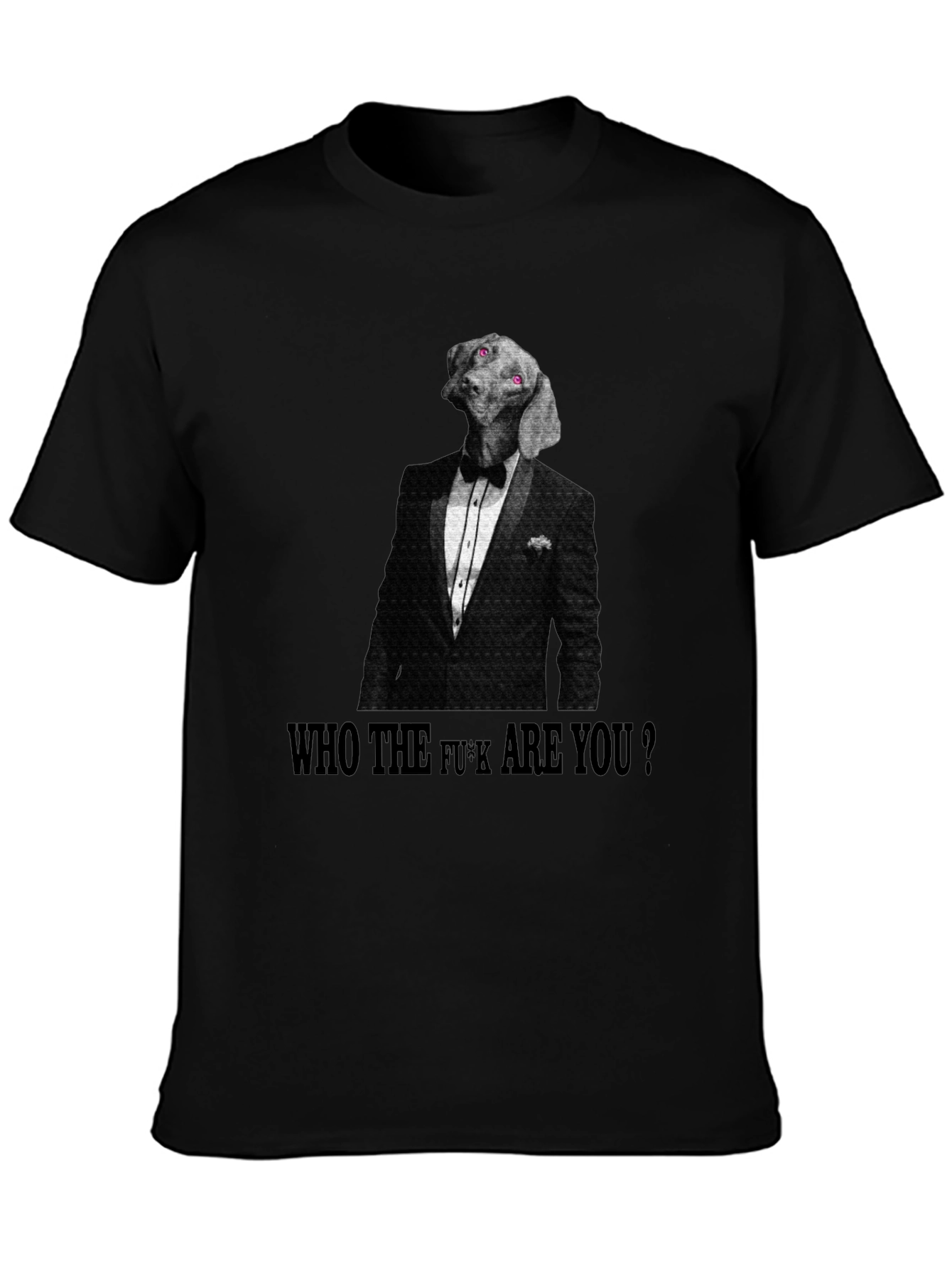 Dapper Dog Attitude T-Shirt – Funny Bold Dog Graphic Tee