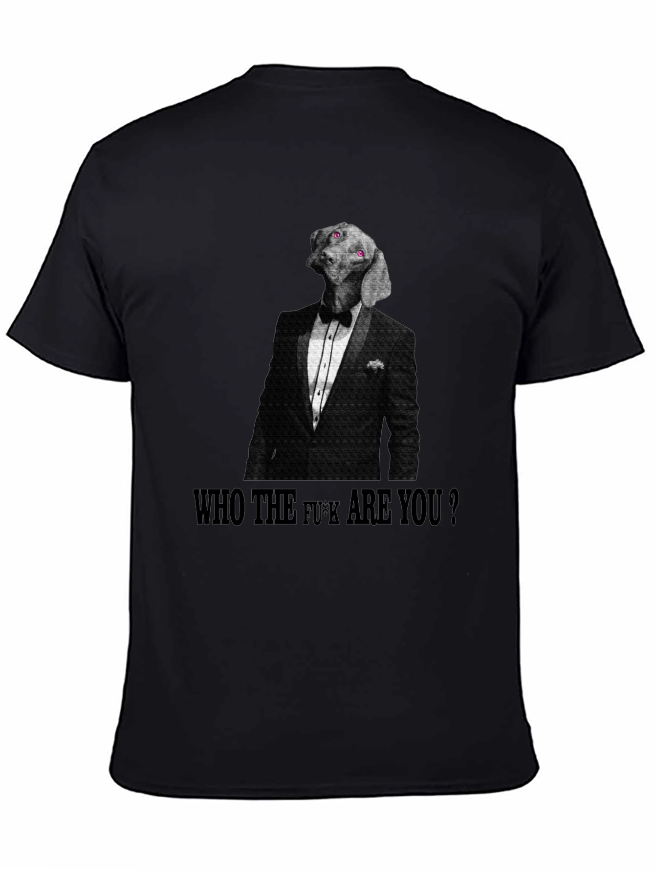 Dapper Dog Attitude T-Shirt – Funny Bold Dog Graphic Tee