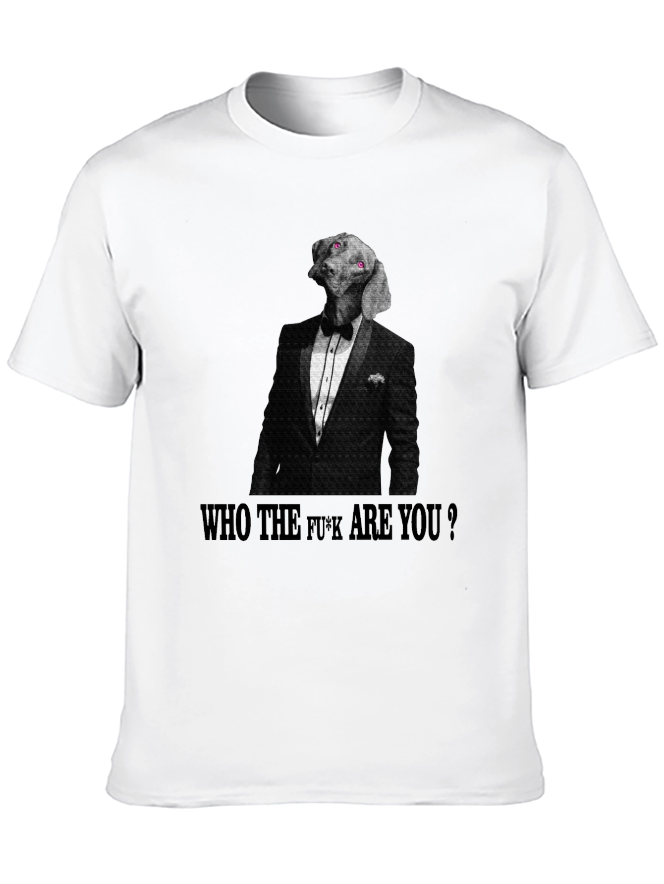 Dapper Dog Attitude T-Shirt – Funny Bold Dog Graphic Tee