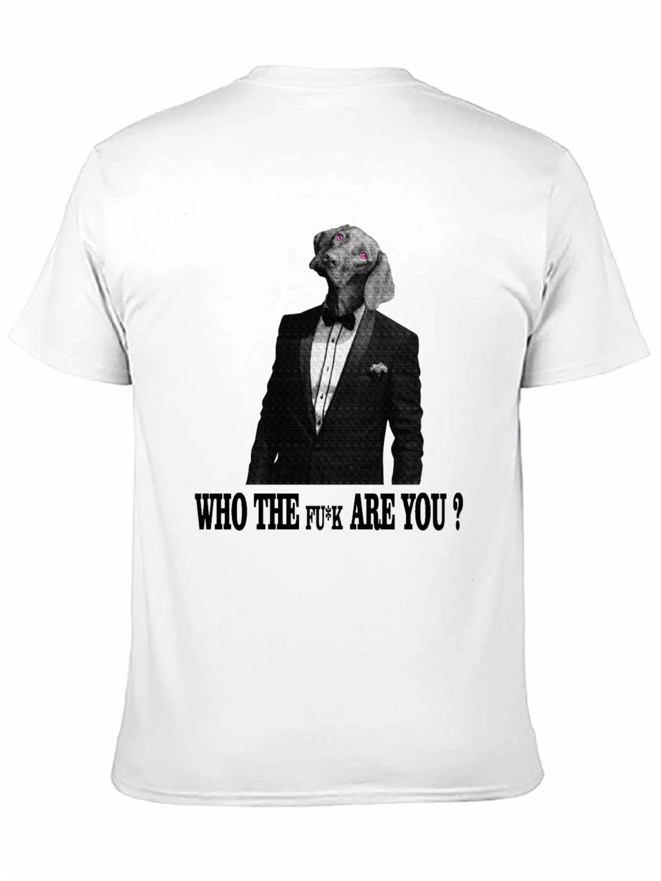 Dapper Dog Attitude T-Shirt – Funny Bold Dog Graphic Tee