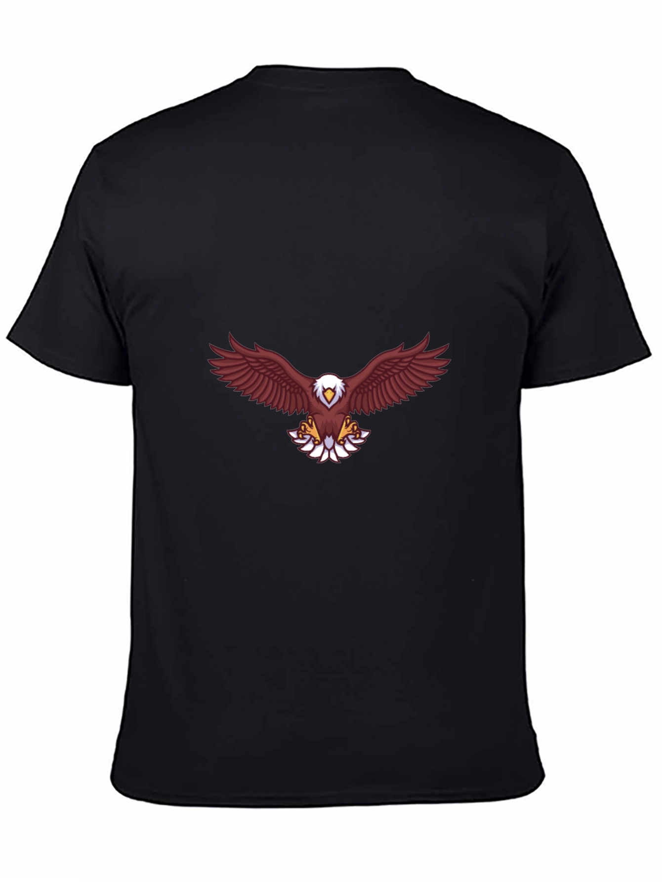 Eagle Graphic Black T-Shirt - Bold & Stylish
