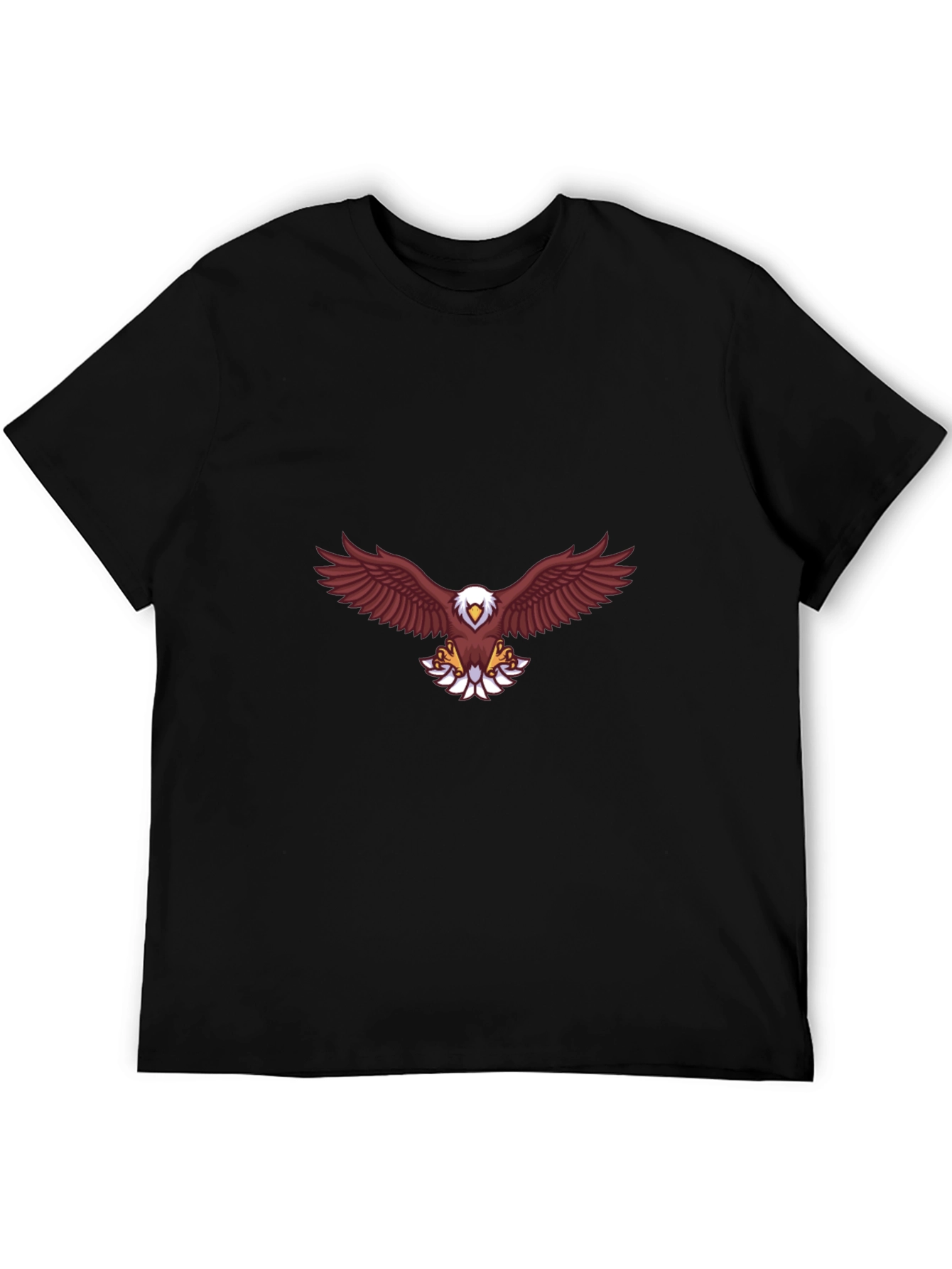 Eagle Graphic Black T-Shirt - Bold & Stylish