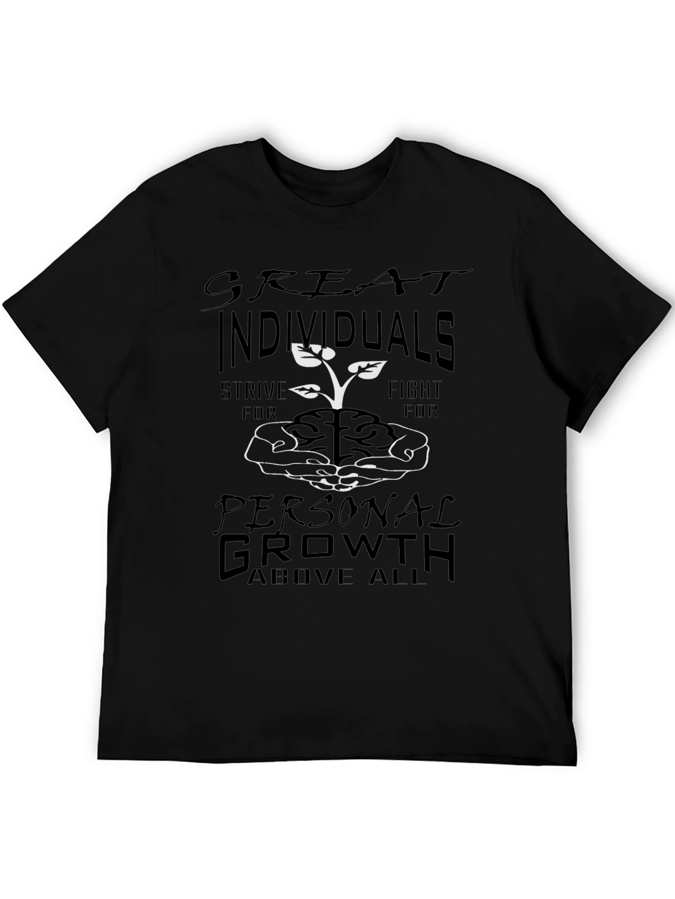 Growth Mindset T-Shirt - Great Individuals Design