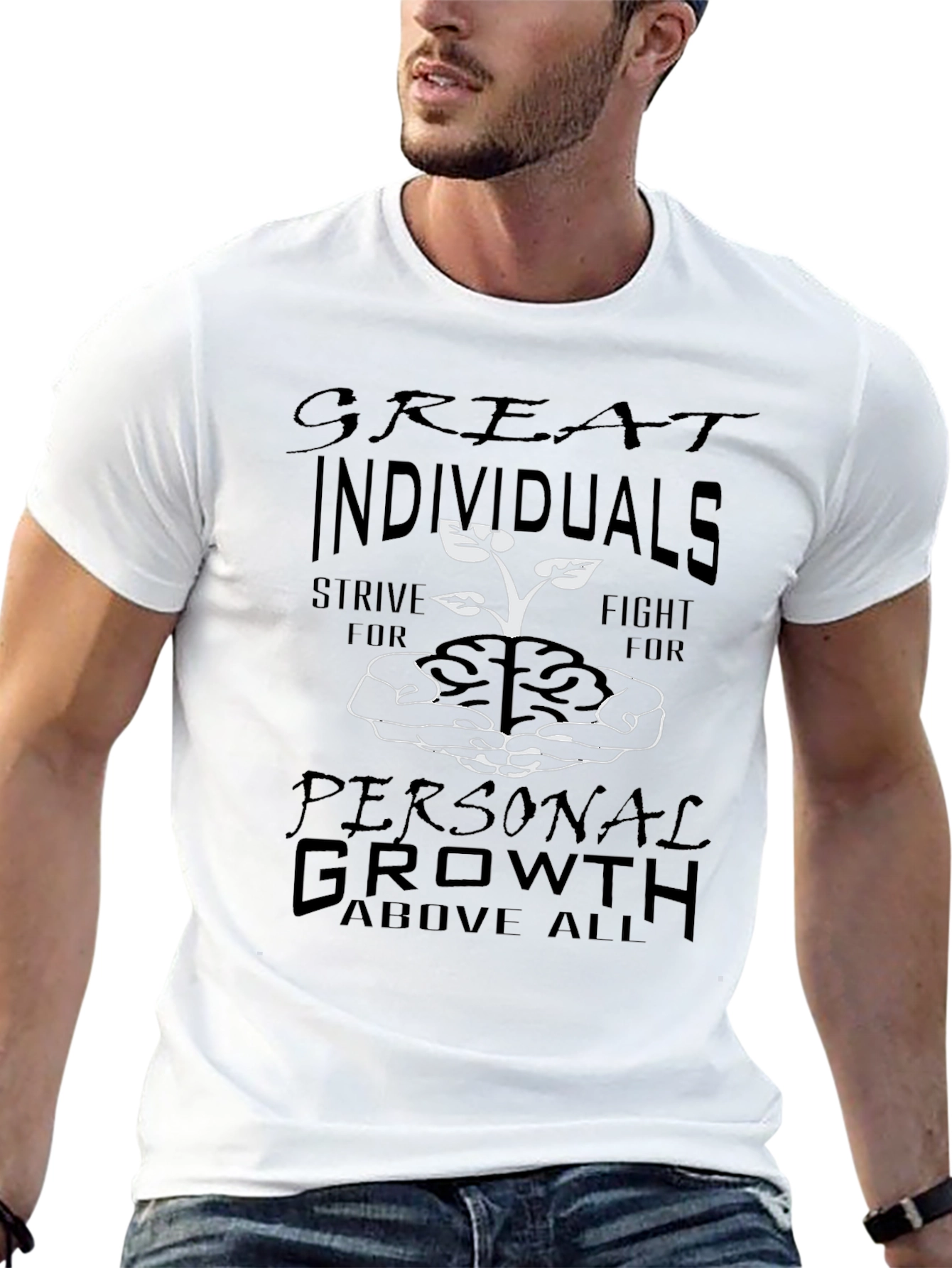 Growth Mindset T-Shirt - Great Individuals Design