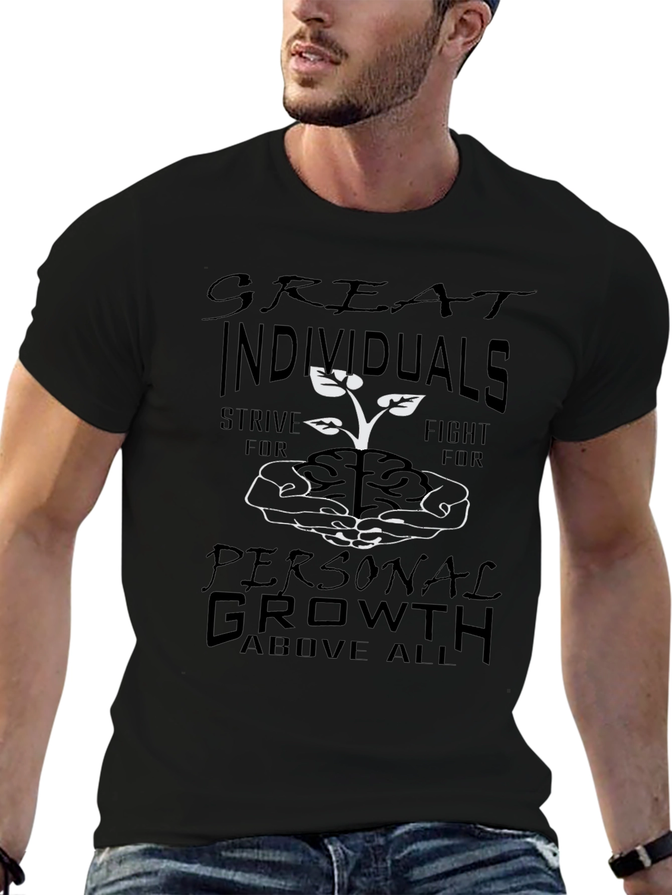 Growth Mindset T-Shirt - Great Individuals Design