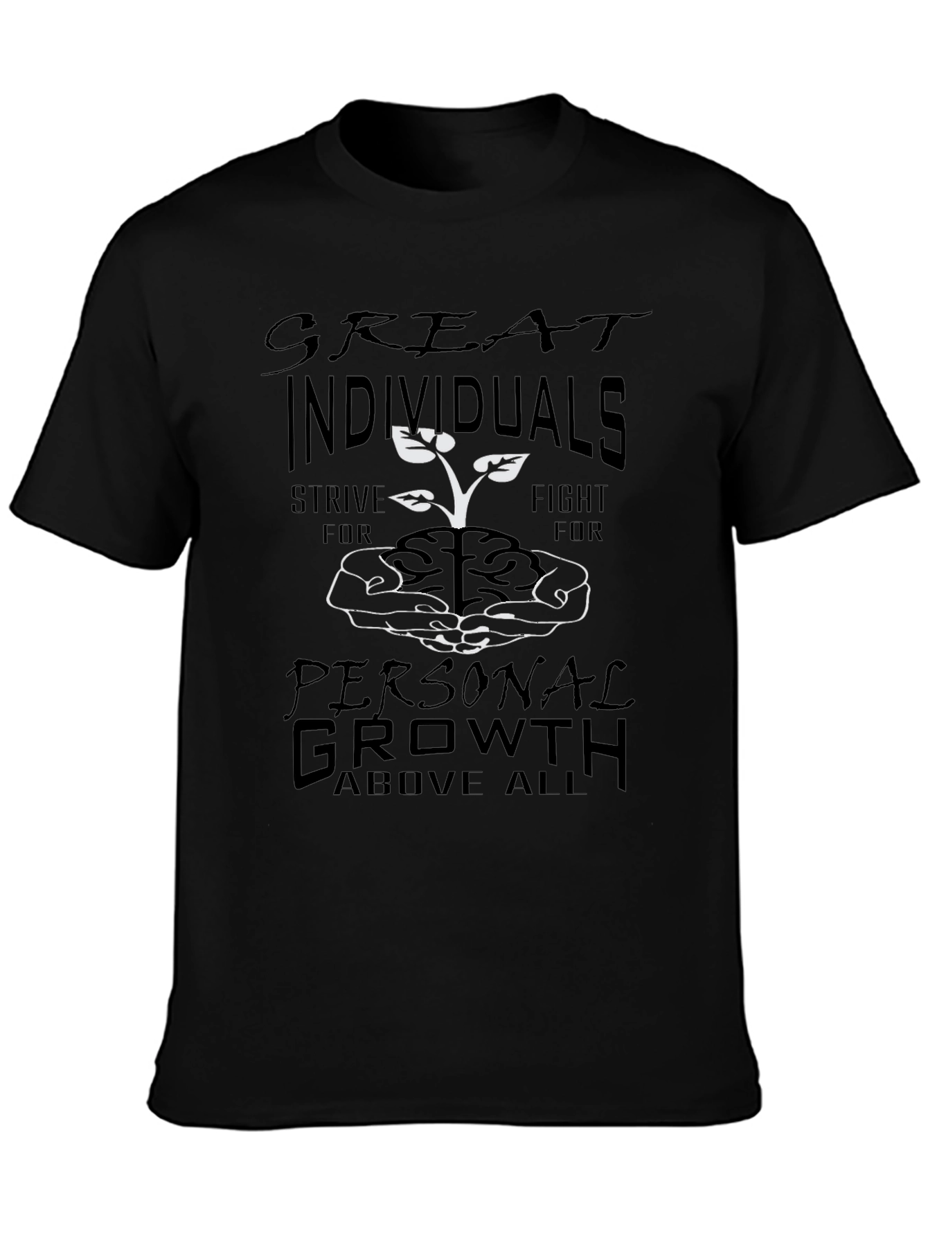 Growth Mindset T-Shirt - Great Individuals Design