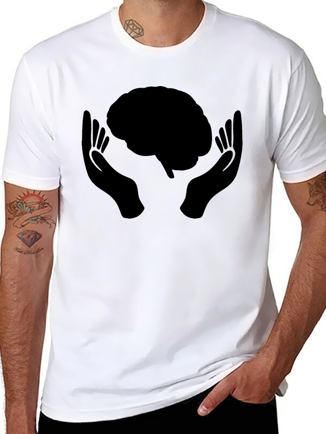 Brain Power T-Shirt - Mind Over Matter Design