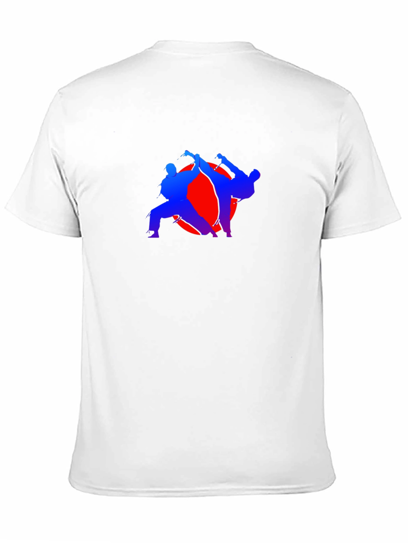 Martial Arts Silhouette Graphic Tee