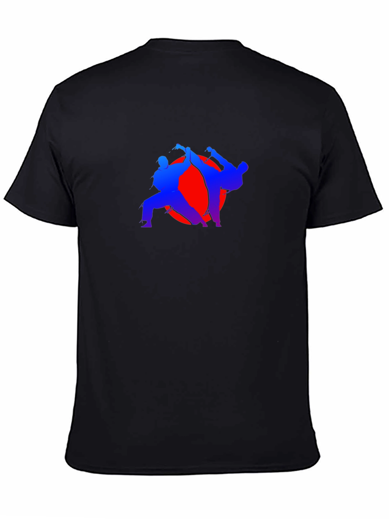 Martial Arts Silhouette Graphic Tee