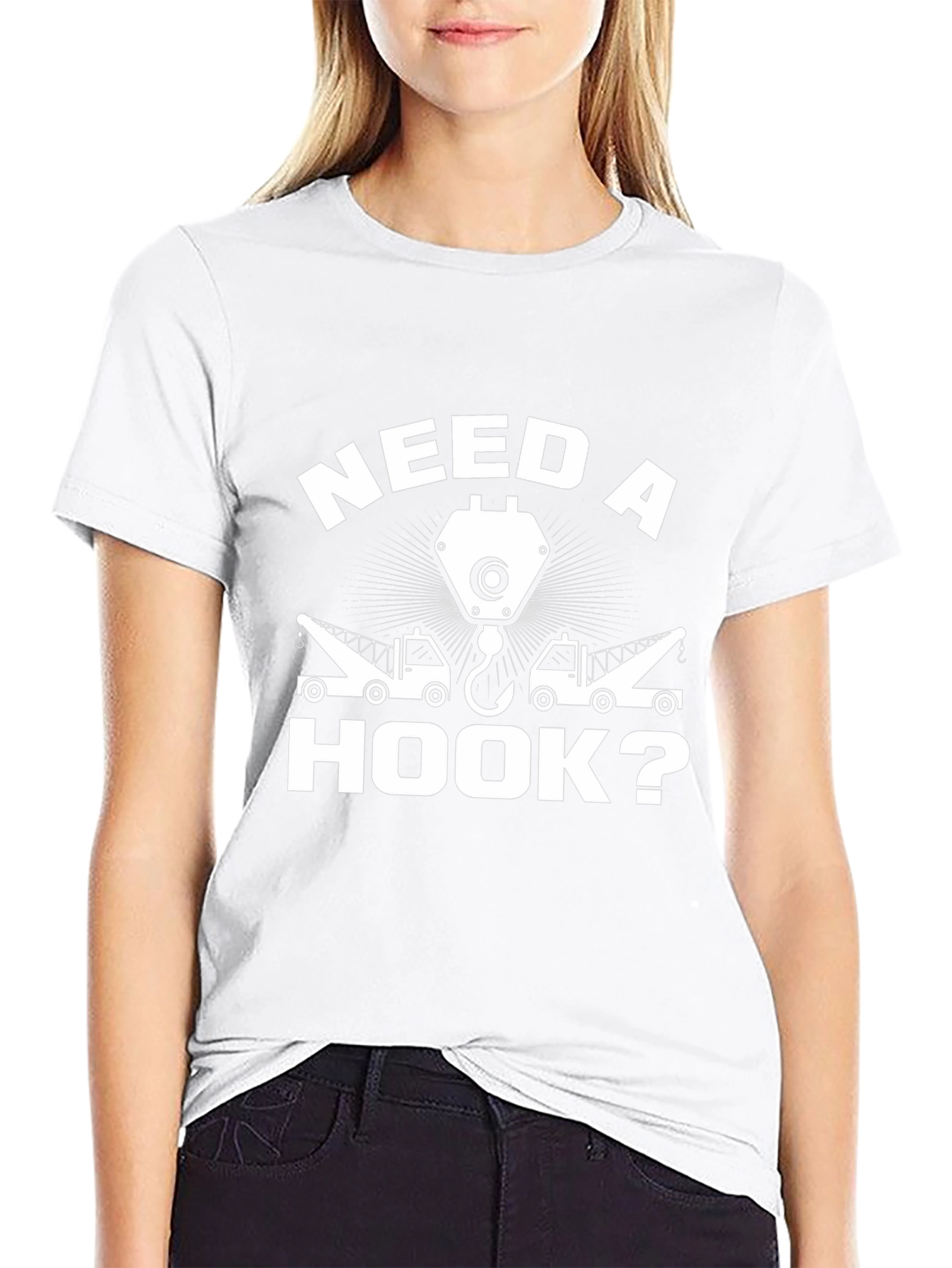 Need a Hook? Funny Tow Truck T-Shirt