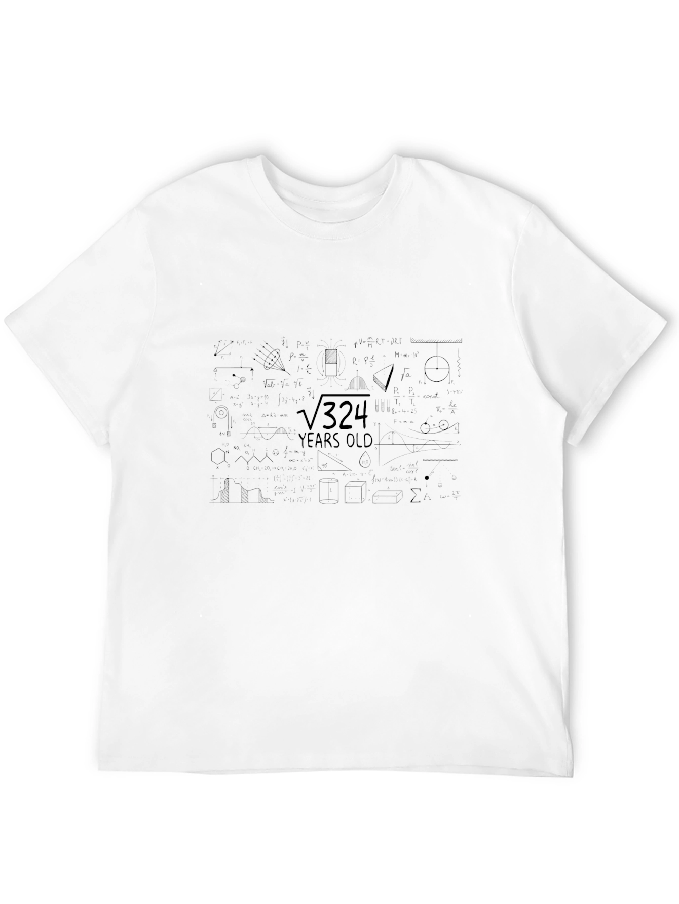 Funny Math 18th Birthday T-Shirt