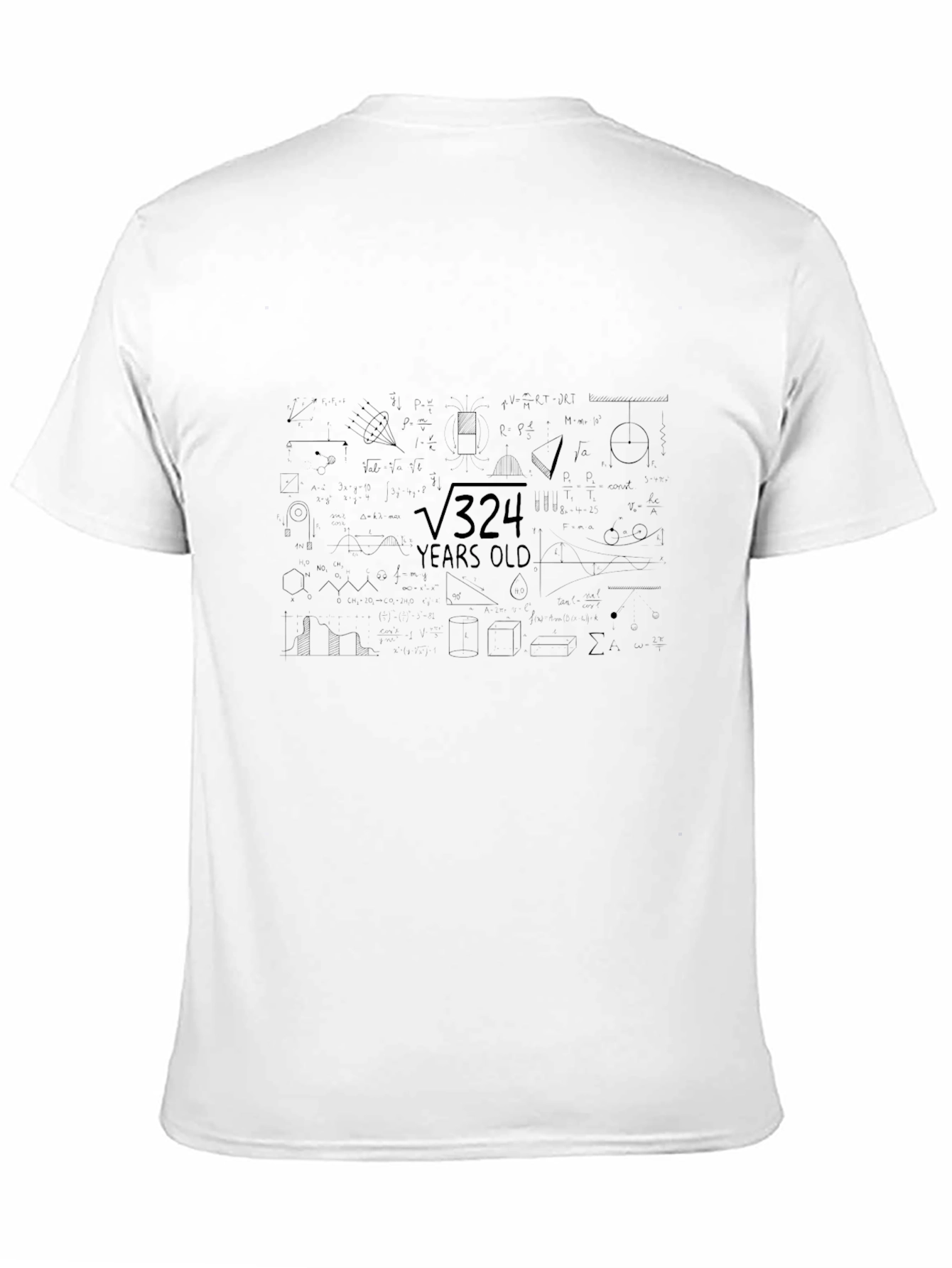 Funny Math 18th Birthday T-Shirt