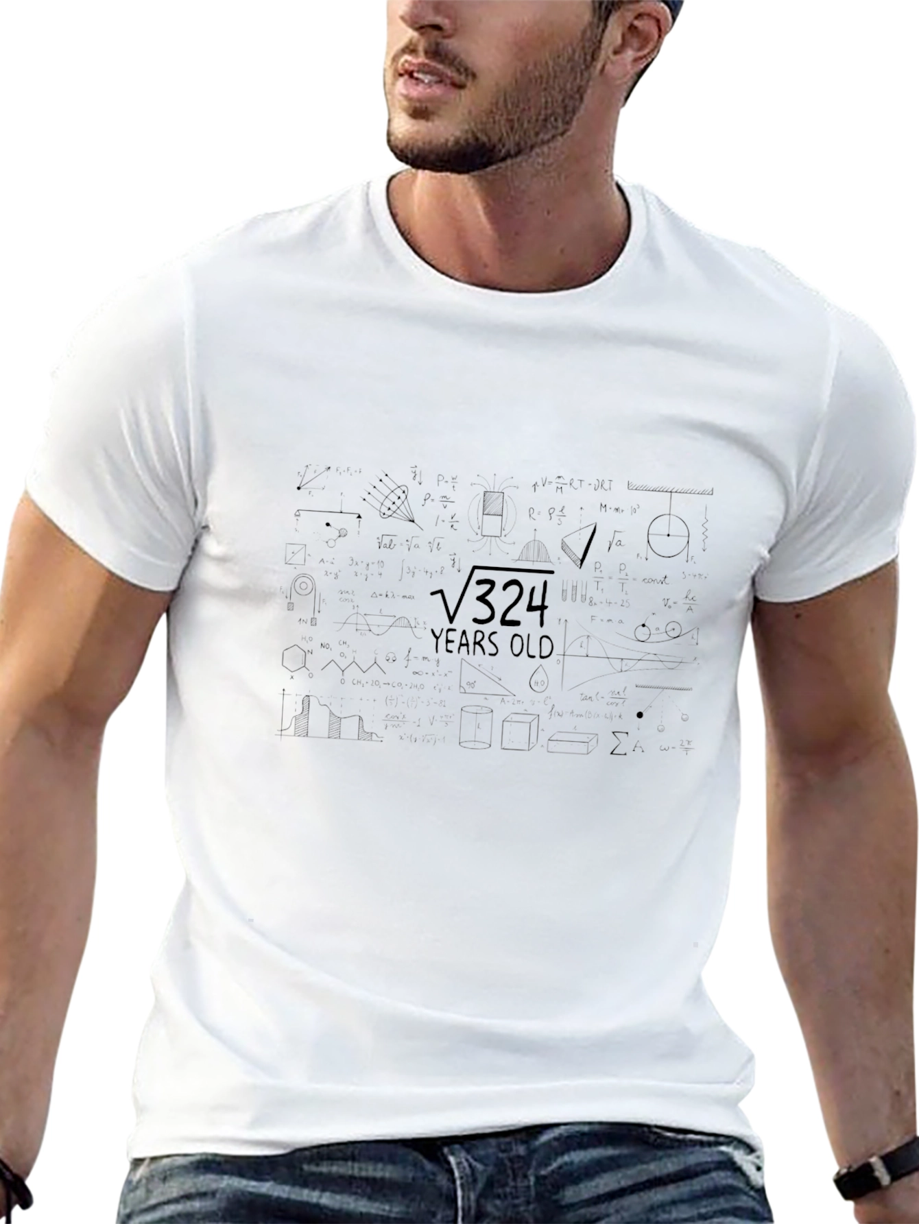 Funny Math 18th Birthday T-Shirt