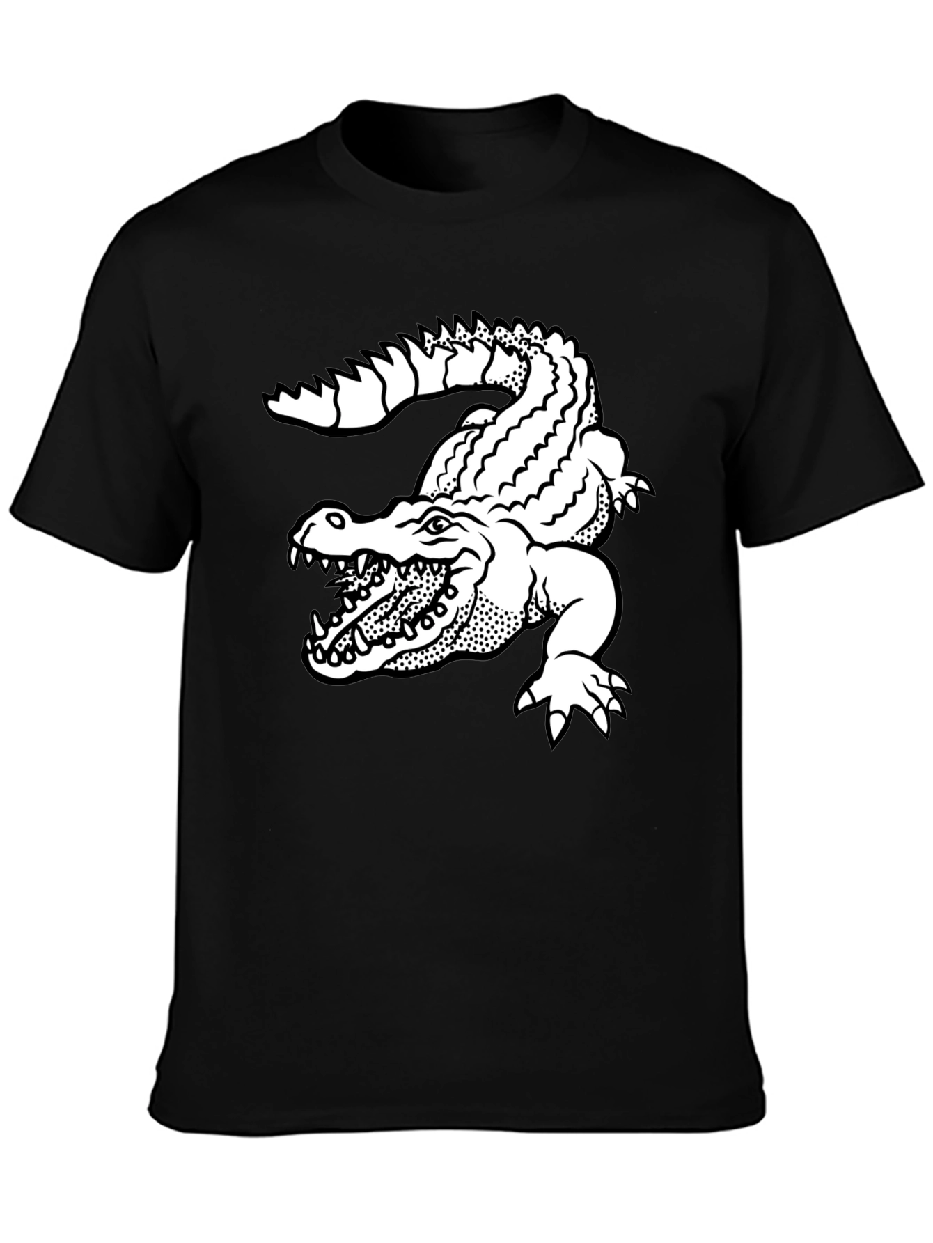 Gator Graphic Black T-Shirt