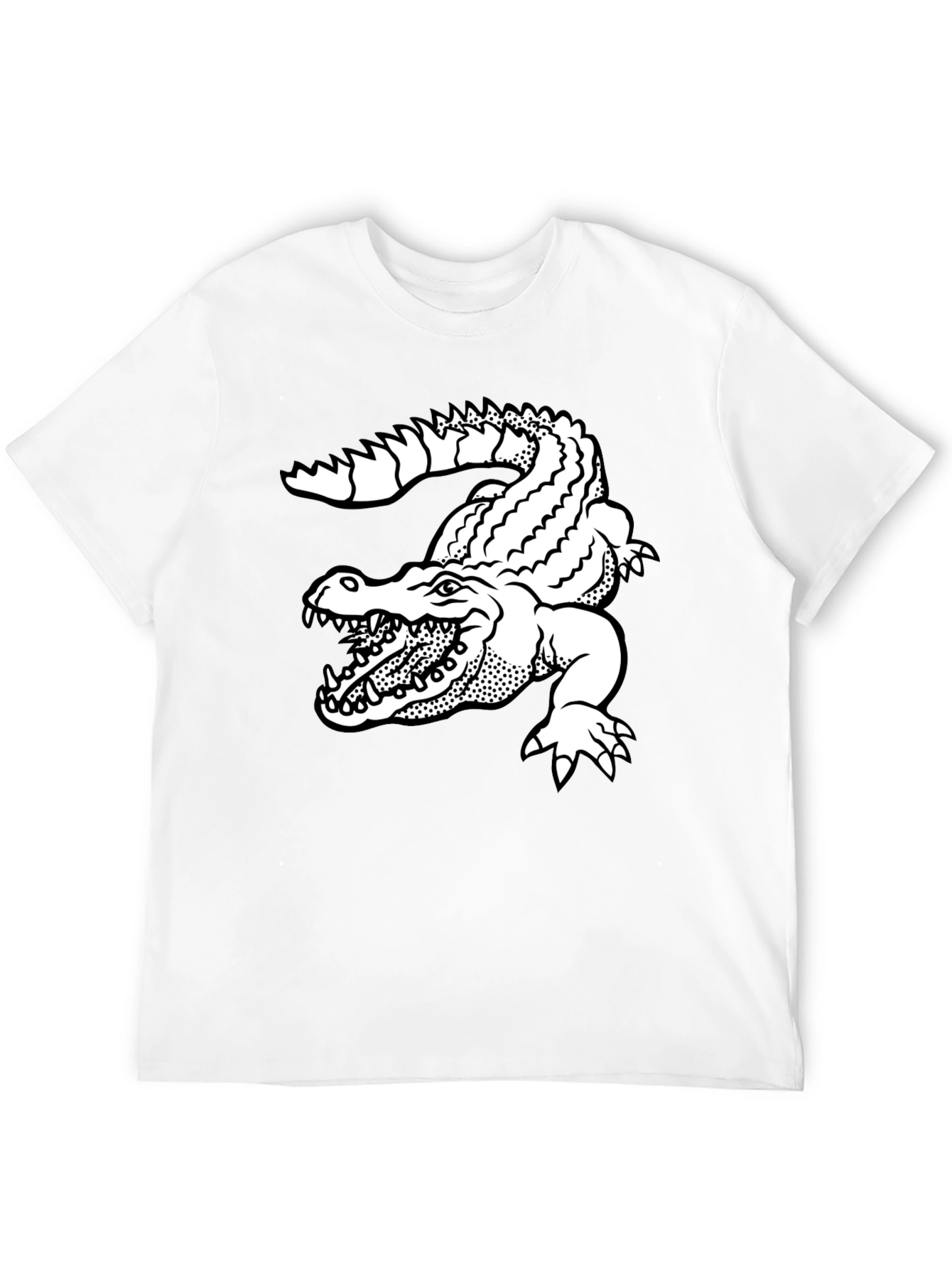 Gator Graphic Black T-Shirt